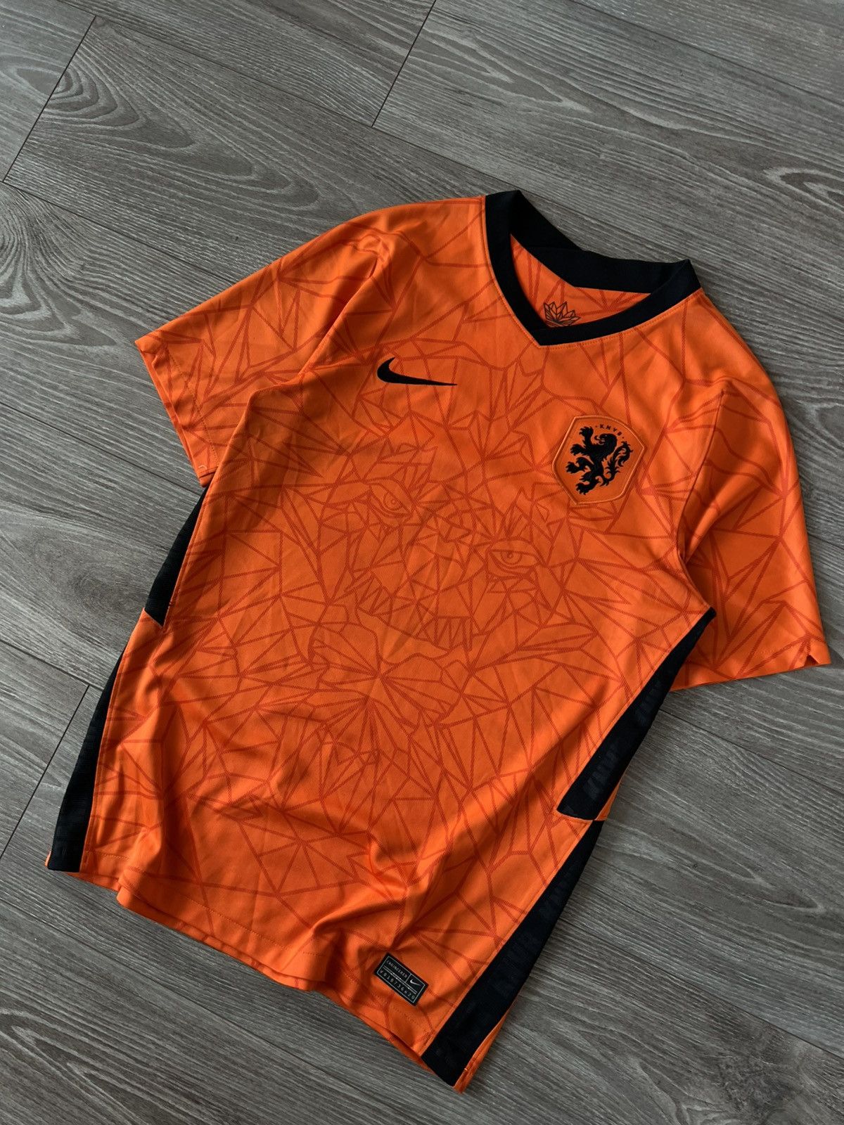 Nike Nike Netherlands KNVB Home Football Lion Jersey T-Shirt Size US S / EU 44-46 / 1 - 6 Thumbnail