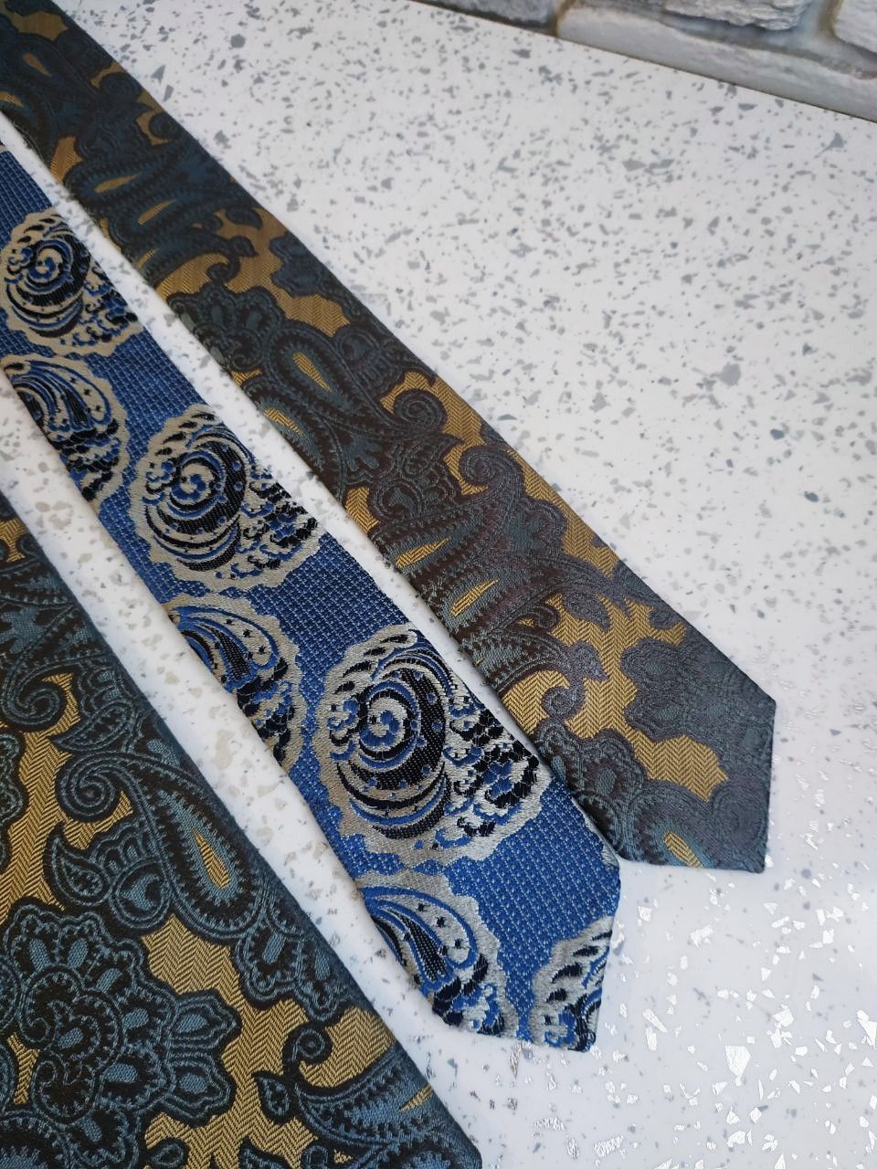 Versace Vintage Gianni Versace Silk Jacquard Ties Size ONE SIZE - 3 Thumbnail