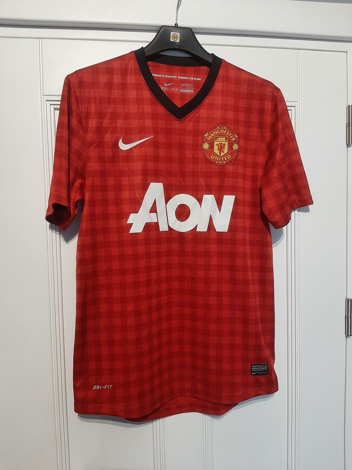 Nike Football soccer Jersey T-shirt Manchester United Man Size US S / EU 44-46 / 1 - 1 Thumbnail