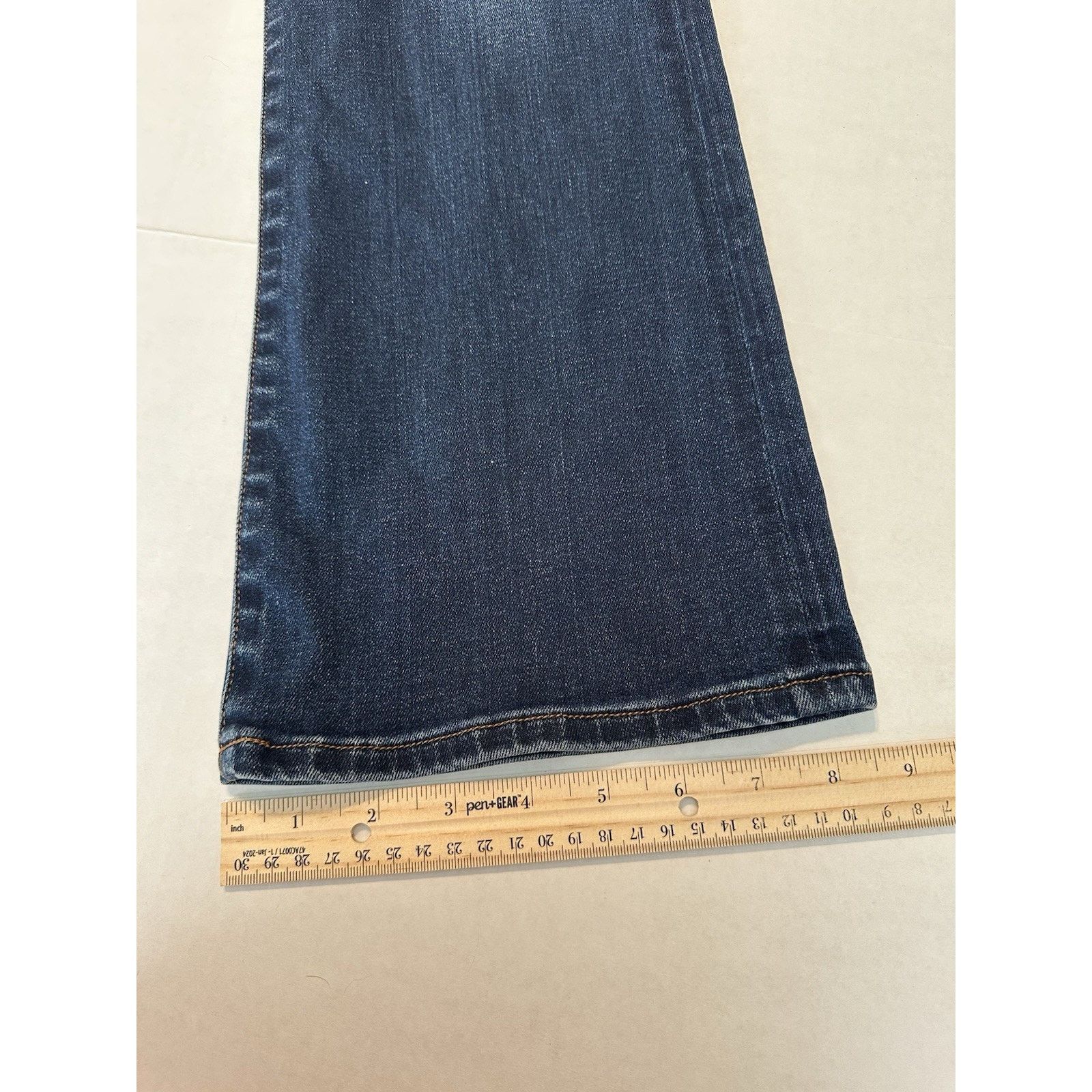 Lucky Brand Lucky Brand Jeans Premium Italian Stretch Bootcut 6/28A Blue Size 30" / US 8 / IT 44 - 10 Thumbnail