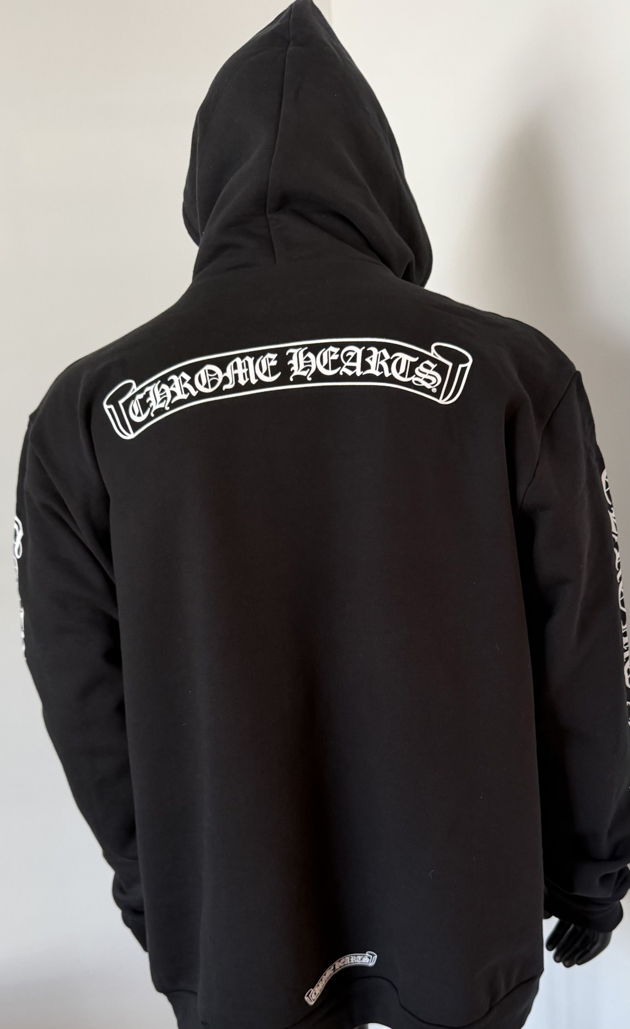 Chrome Hearts CHROME HEARTS LA Exclusive Black Hoodie Size US XL / EU 56 / 4 - 5 Thumbnail