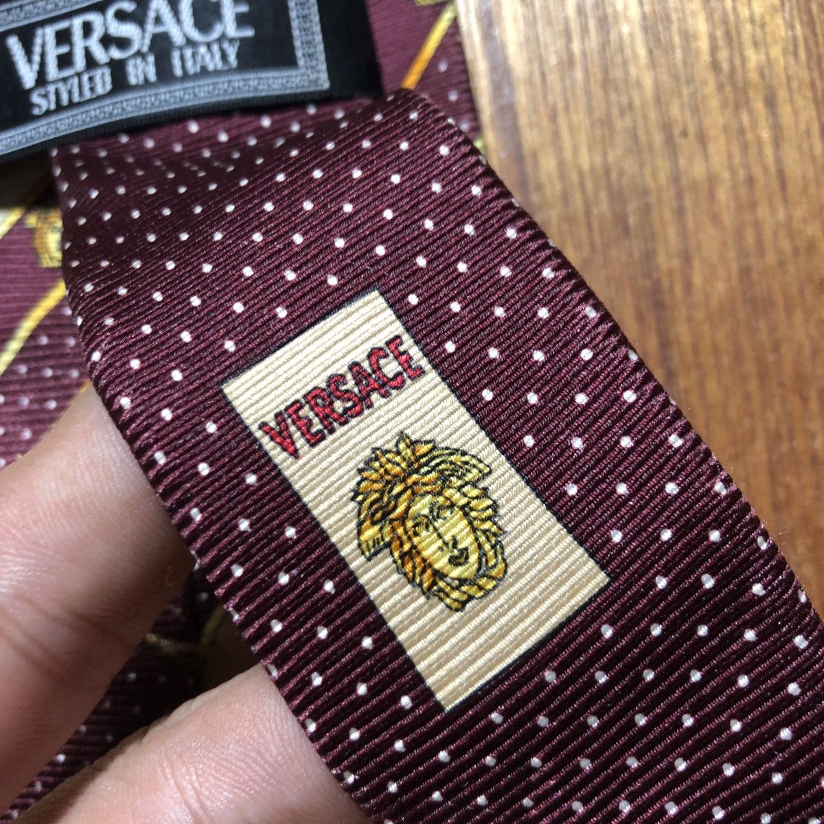 Versace Versace Neck Tie Size ONE SIZE - 7 Thumbnail
