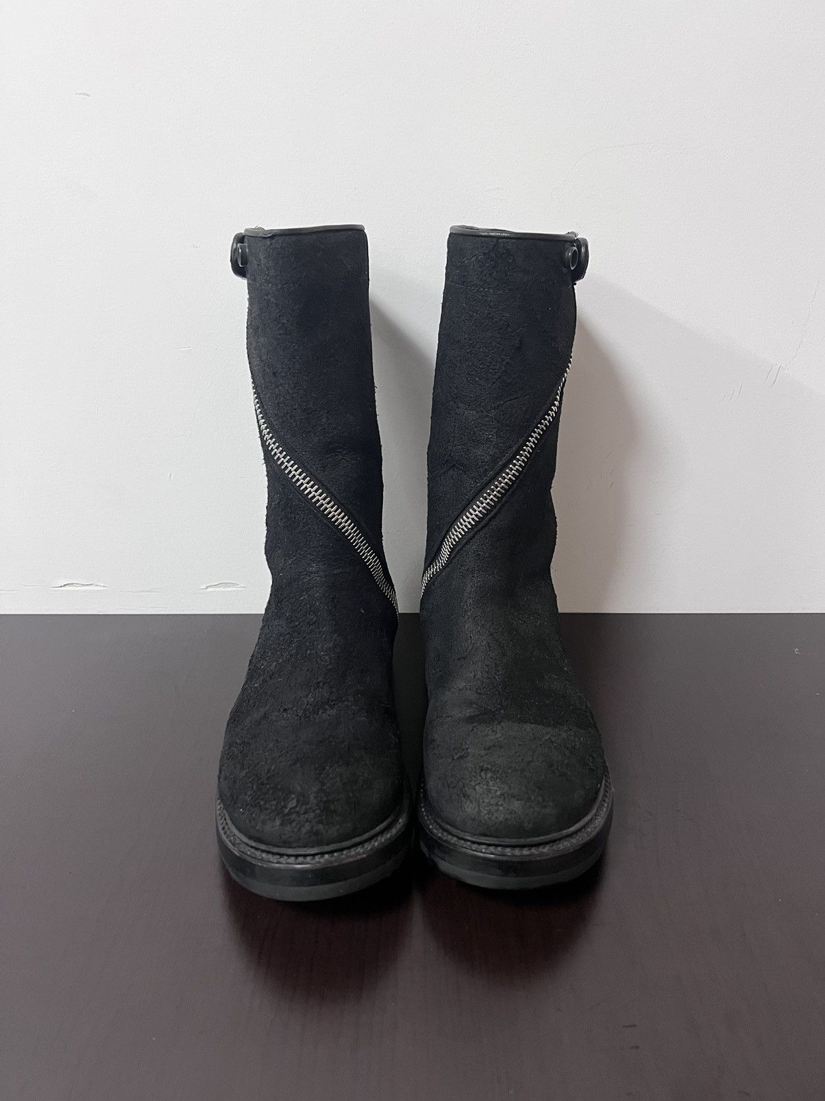 Rick Owens Rick owens Spiral Zip Creeper Boots sz35.5 Size US 5.5 / IT 35.5 - 3 Thumbnail