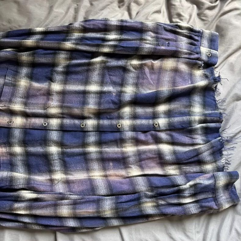 Amiri Amiri Electric Purple Fume Dyed Shirt Size US M / EU 48-50 / 2 - 4 Thumbnail
