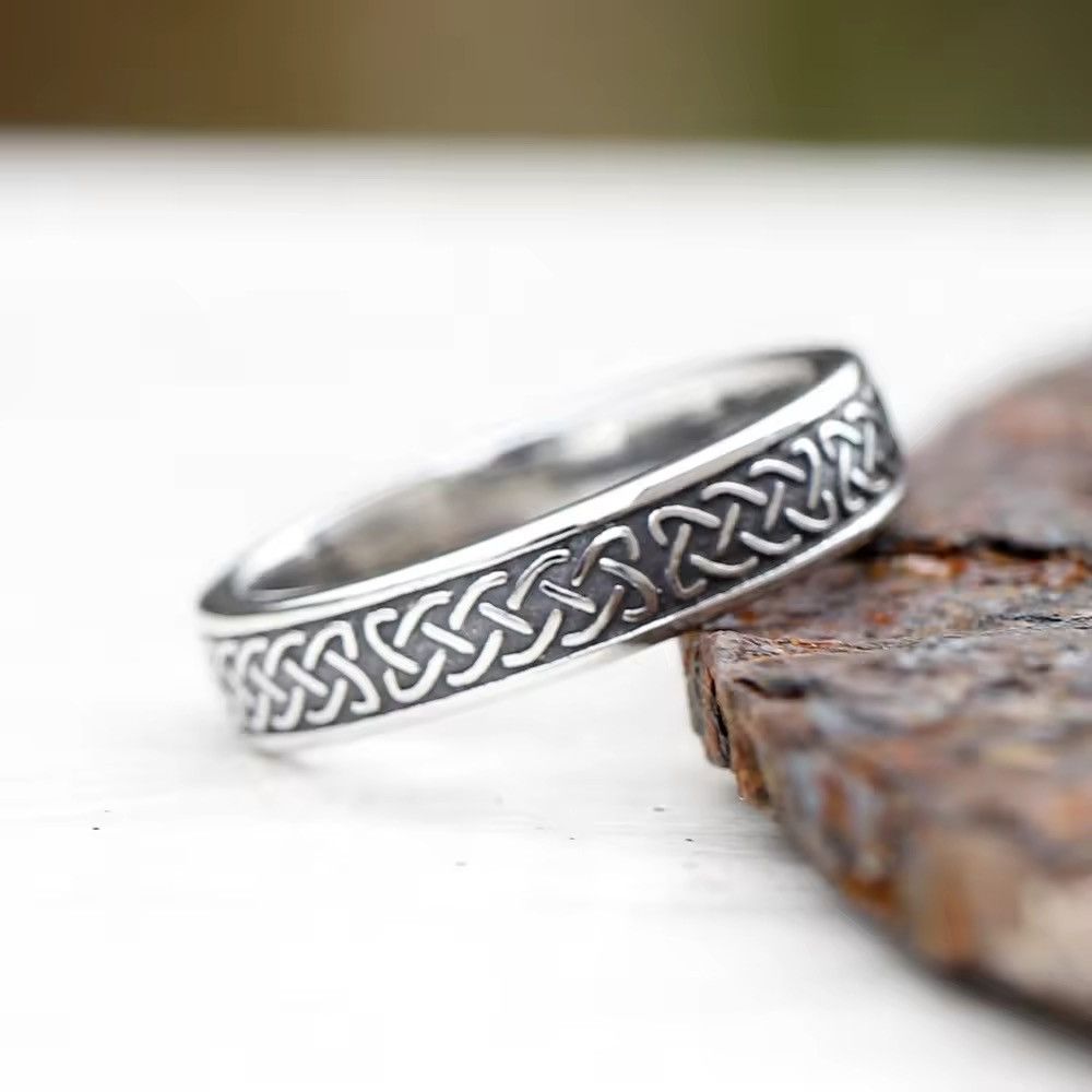 Jewelry × Vintage Creative Design Simple CZ Ring Size ONE SIZE - 3 Thumbnail