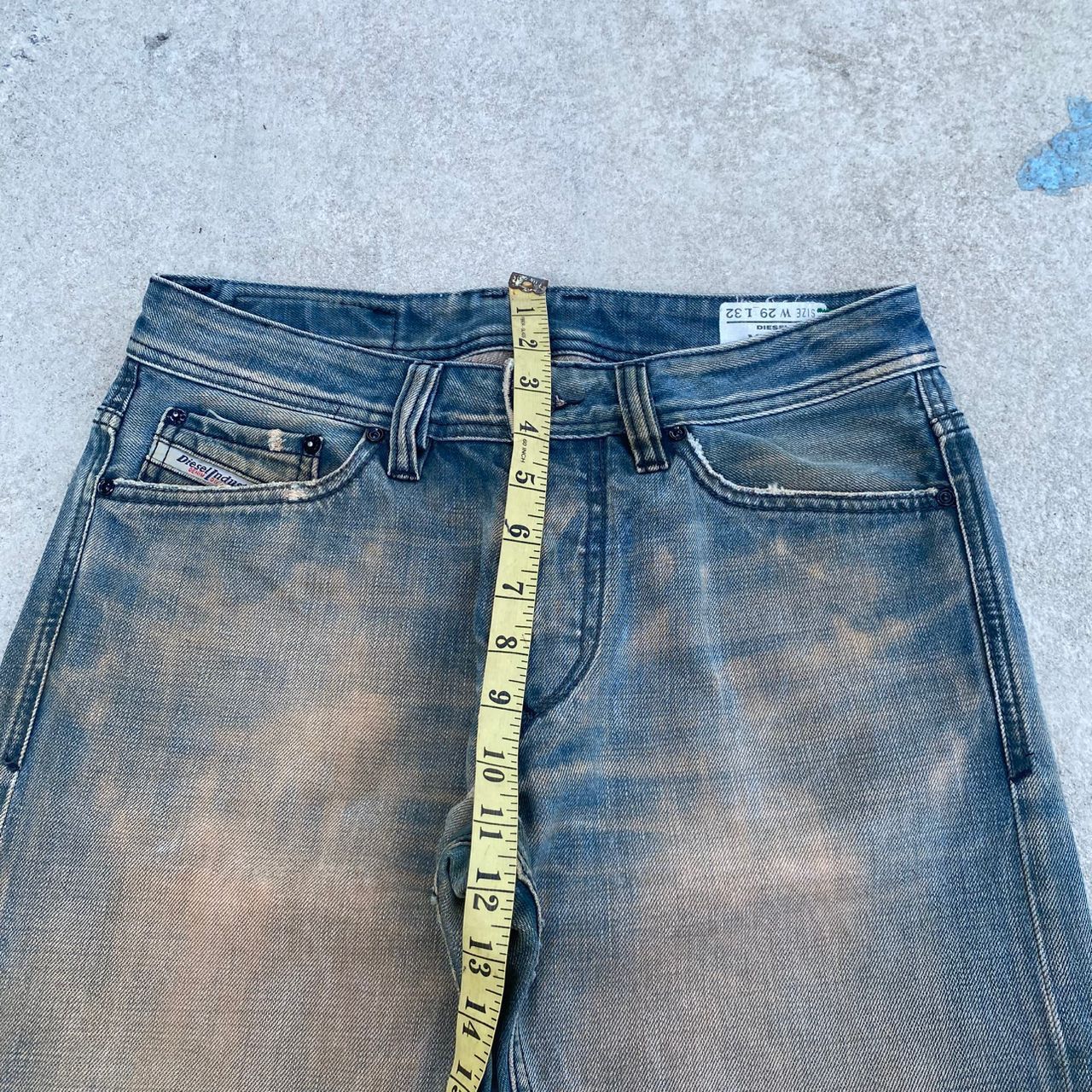 Diesel Vintage Diesel Industry Distressed Denim Size US 30 / EU 46 - 8 Thumbnail
