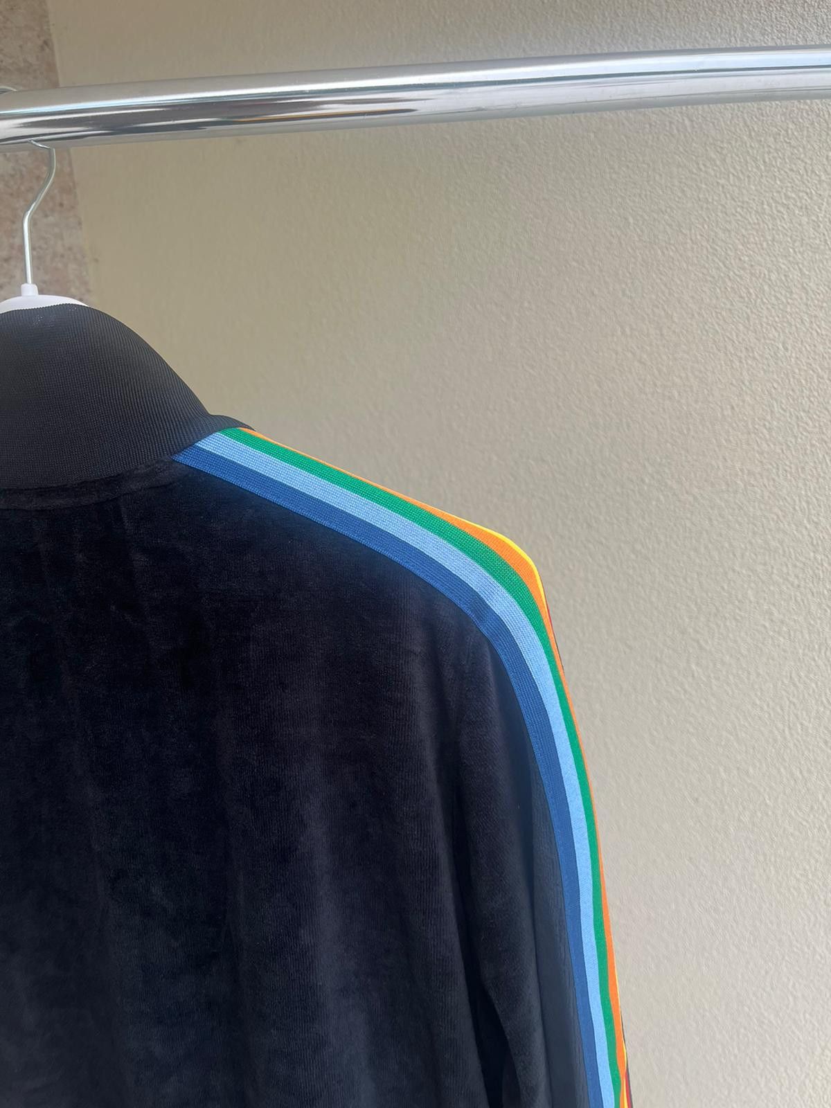 Palm Angels Chenille Track Jacket in Black Size US L / EU 52-54 / 3 - 12 Thumbnail