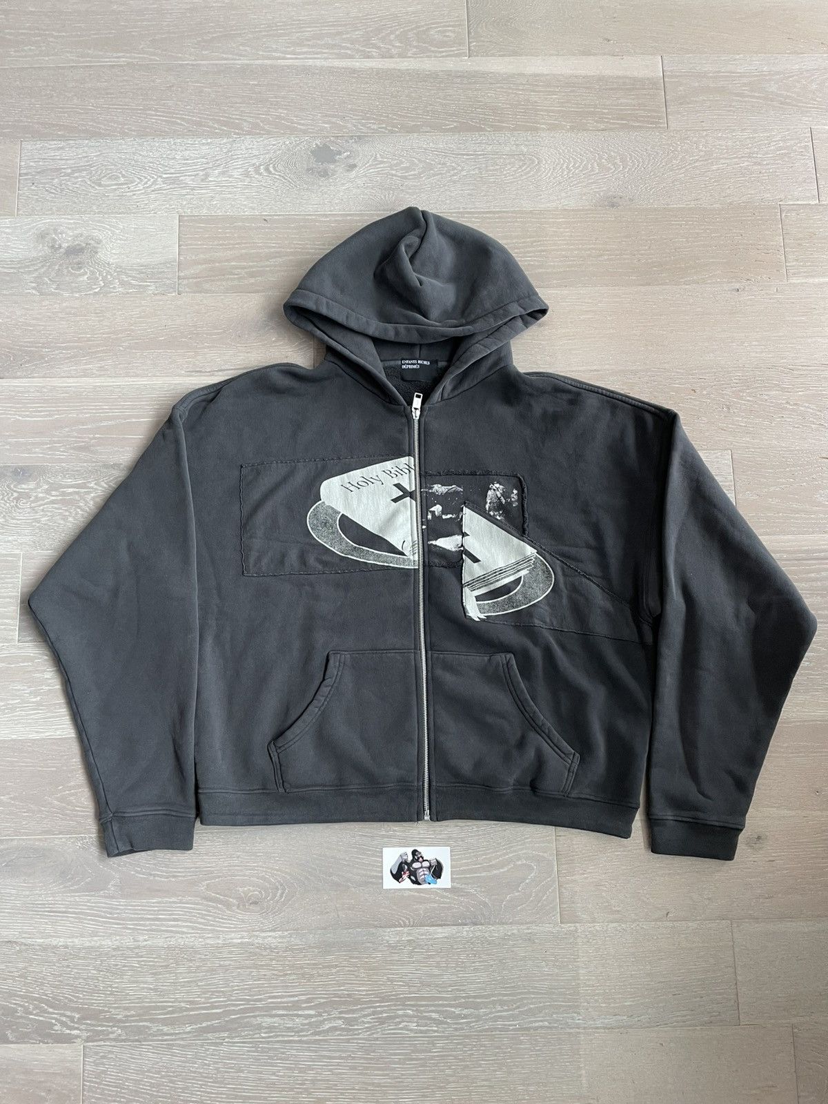 Enfants Riches Deprimes Enfants Riches Déprimés Holy Bible Assemblage Zip Hoodie Size US XXL / EU 58 / 5 - 2 Thumbnail