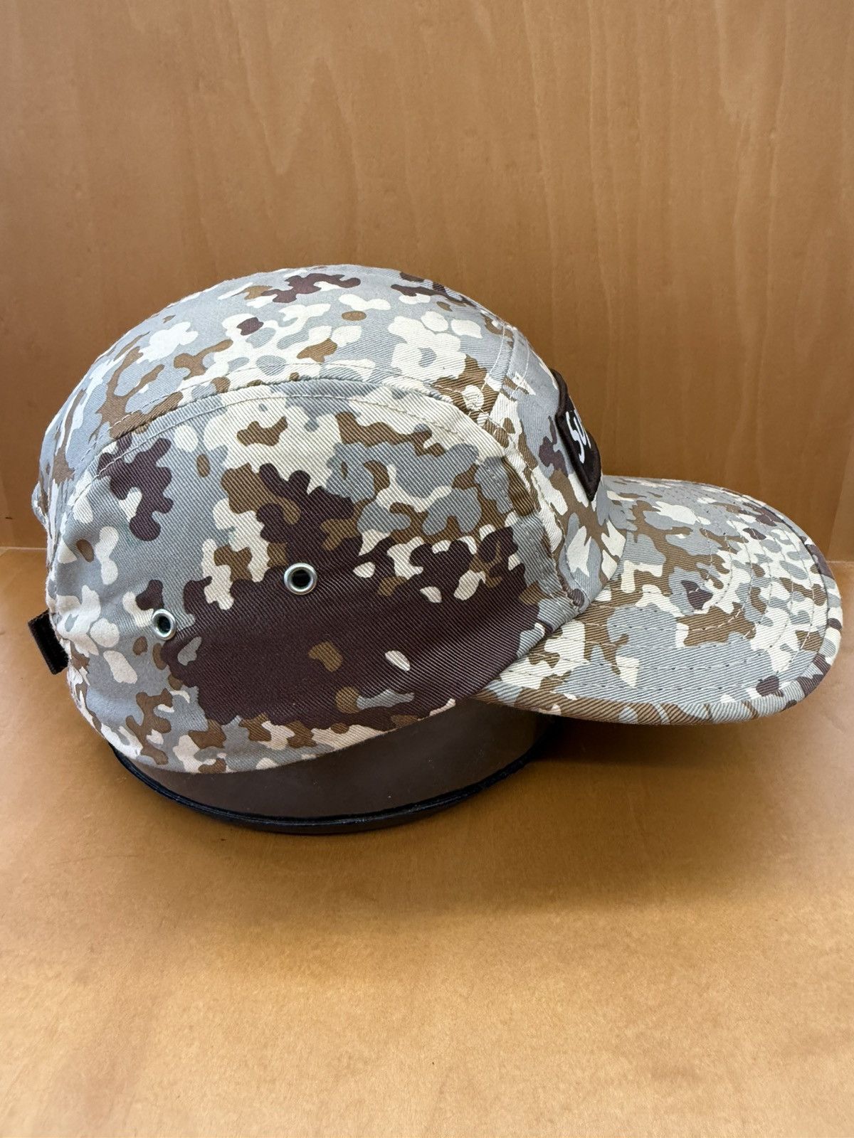 Supreme 2001 Vintage Supreme German Camo Camp Cap Size ONE SIZE - 5 Thumbnail