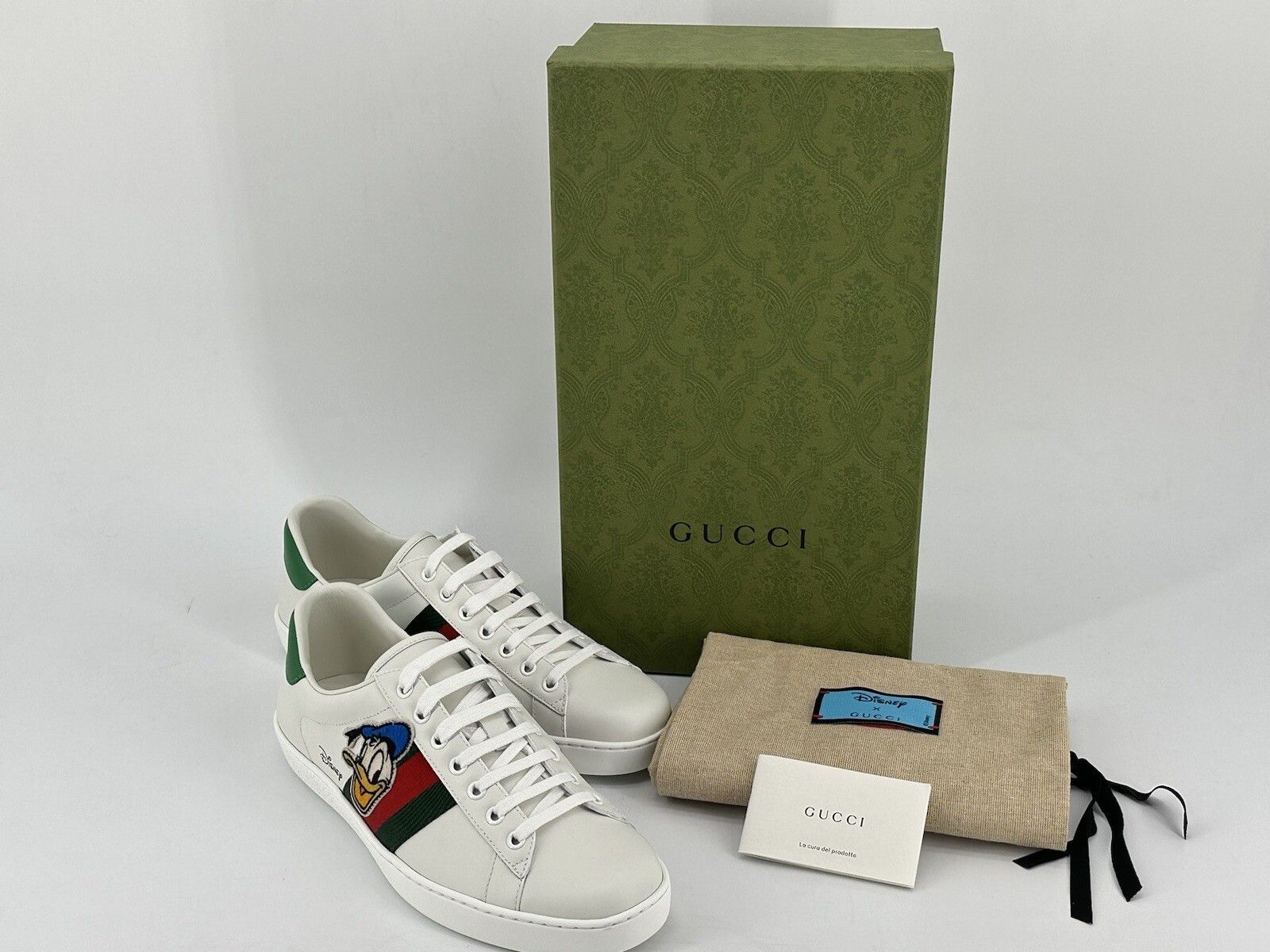 Gucci New Gucci ACE Sneakers Woman's Size-IT-38/US-8 Size US 8 / IT 38 - 2 Thumbnail