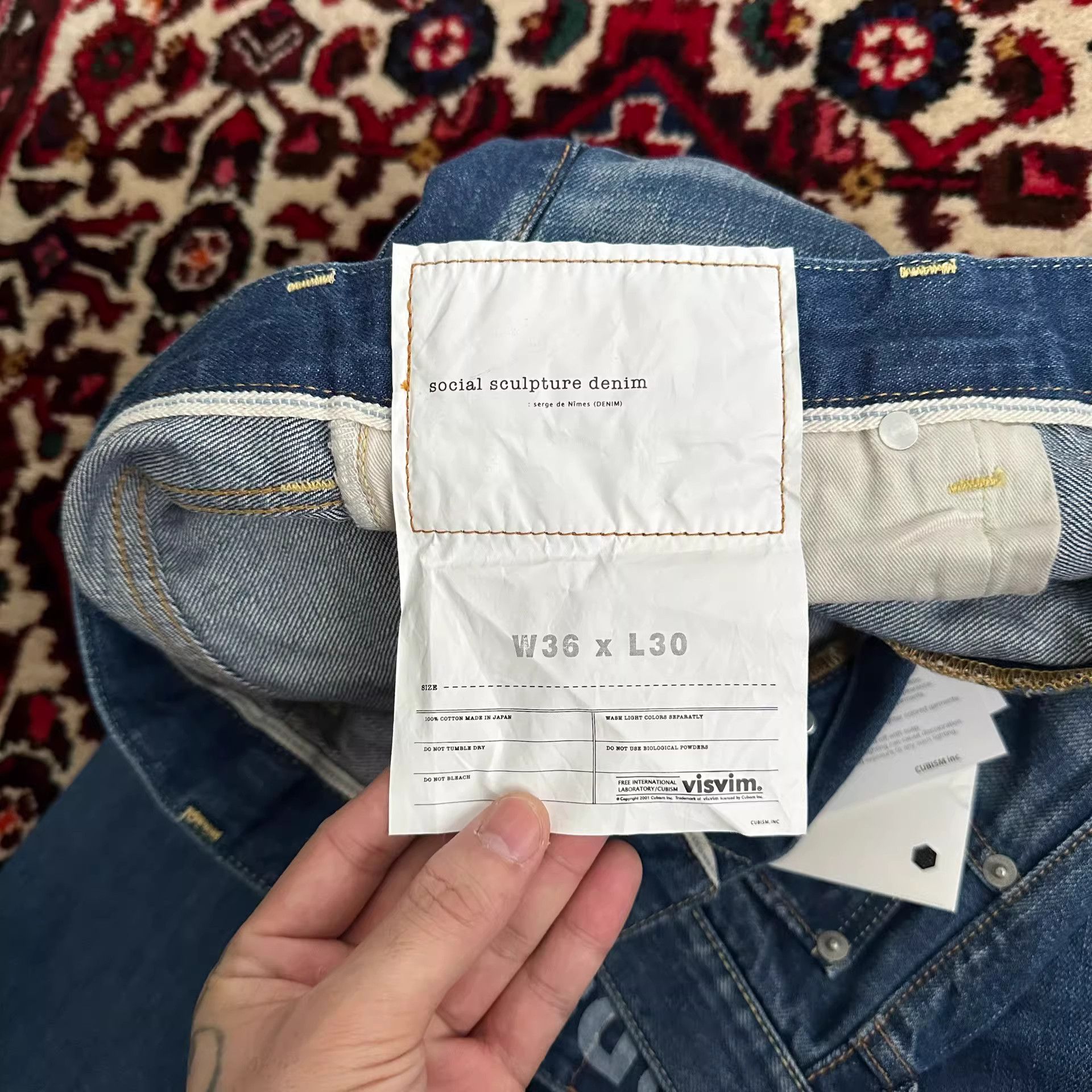 Visvim visvim 15SS 01.2D5 Washed Jeans Size US 36 / EU 52 - 7 Thumbnail