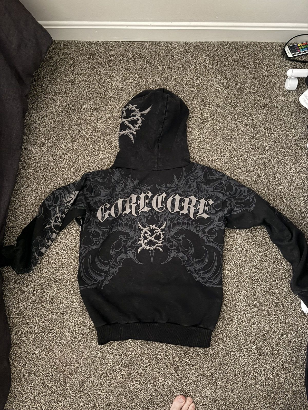 Ken Carson Ken Carson x Affliction Zipup Hoodie Size US S / EU 44-46 / 1 - 2 Thumbnail