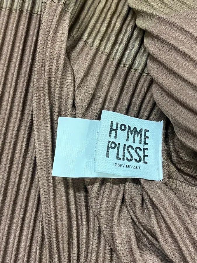 Issey Miyake Issey Miyake Brown Plissed Jacket Size US M / EU 48-50 / 2 - 12 Thumbnail