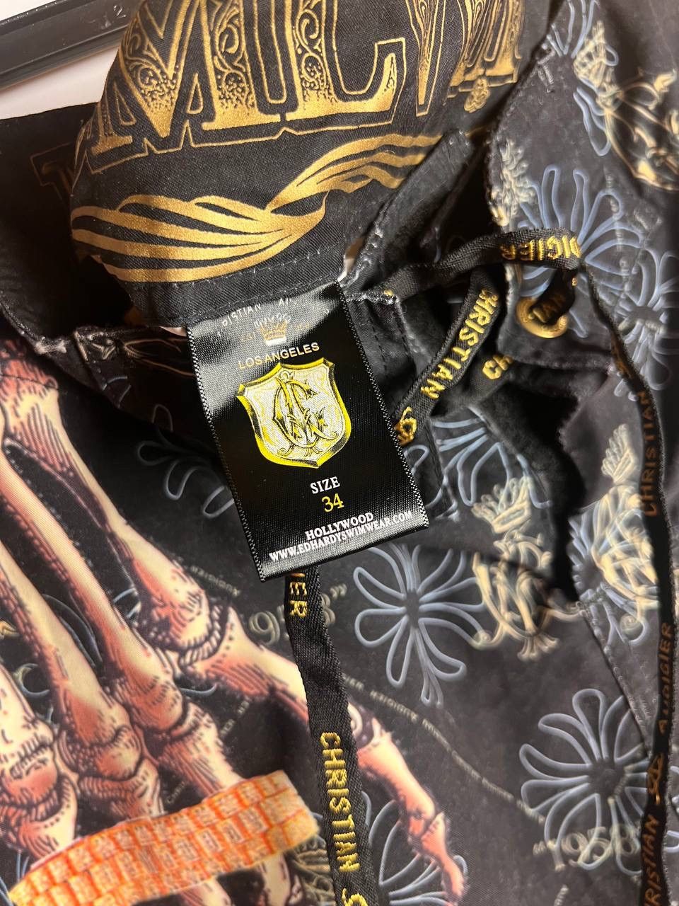 Christian Audigier × Ed Hardy Christian Audigier Ed Hardy Rare Print Shorts Size 32 Size US 32 / EU 48 - 14 Thumbnail