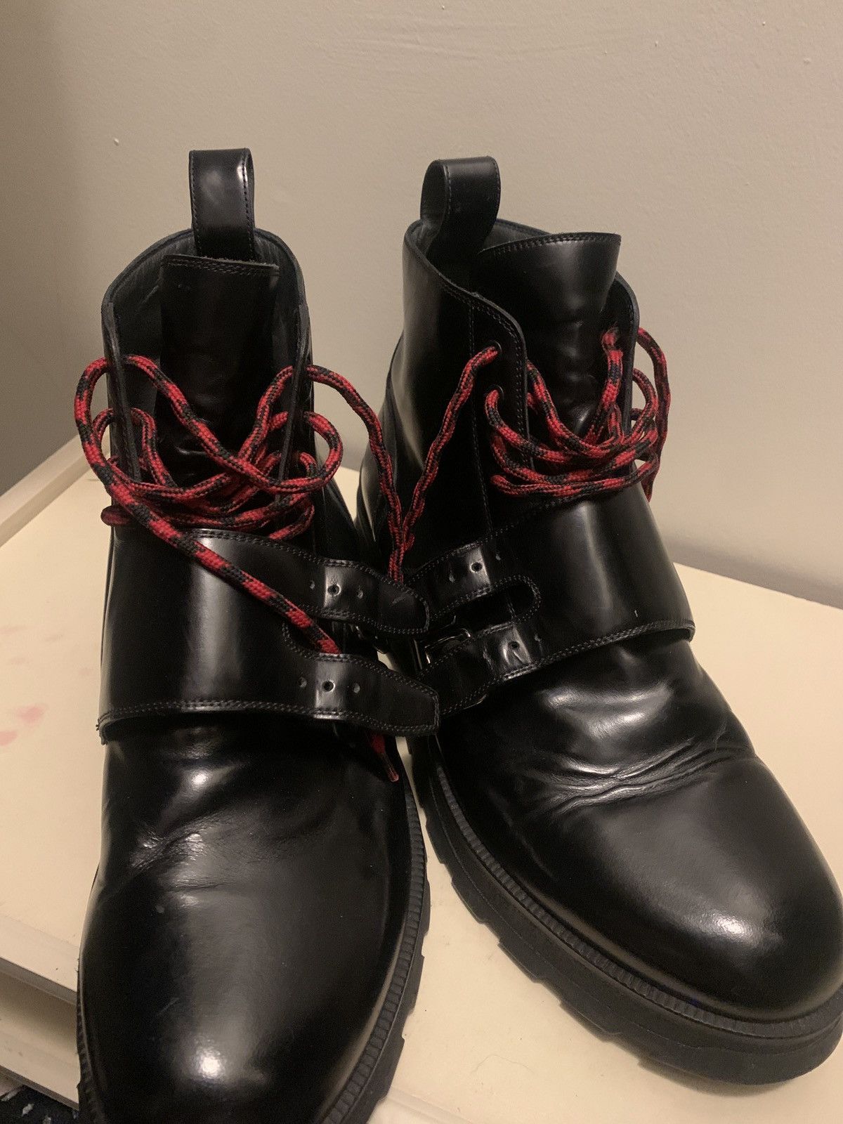 Christian Dior Monsieur Christian Dior high top leather boots Size US 9.5 / EU 42-43 - 2 Thumbnail