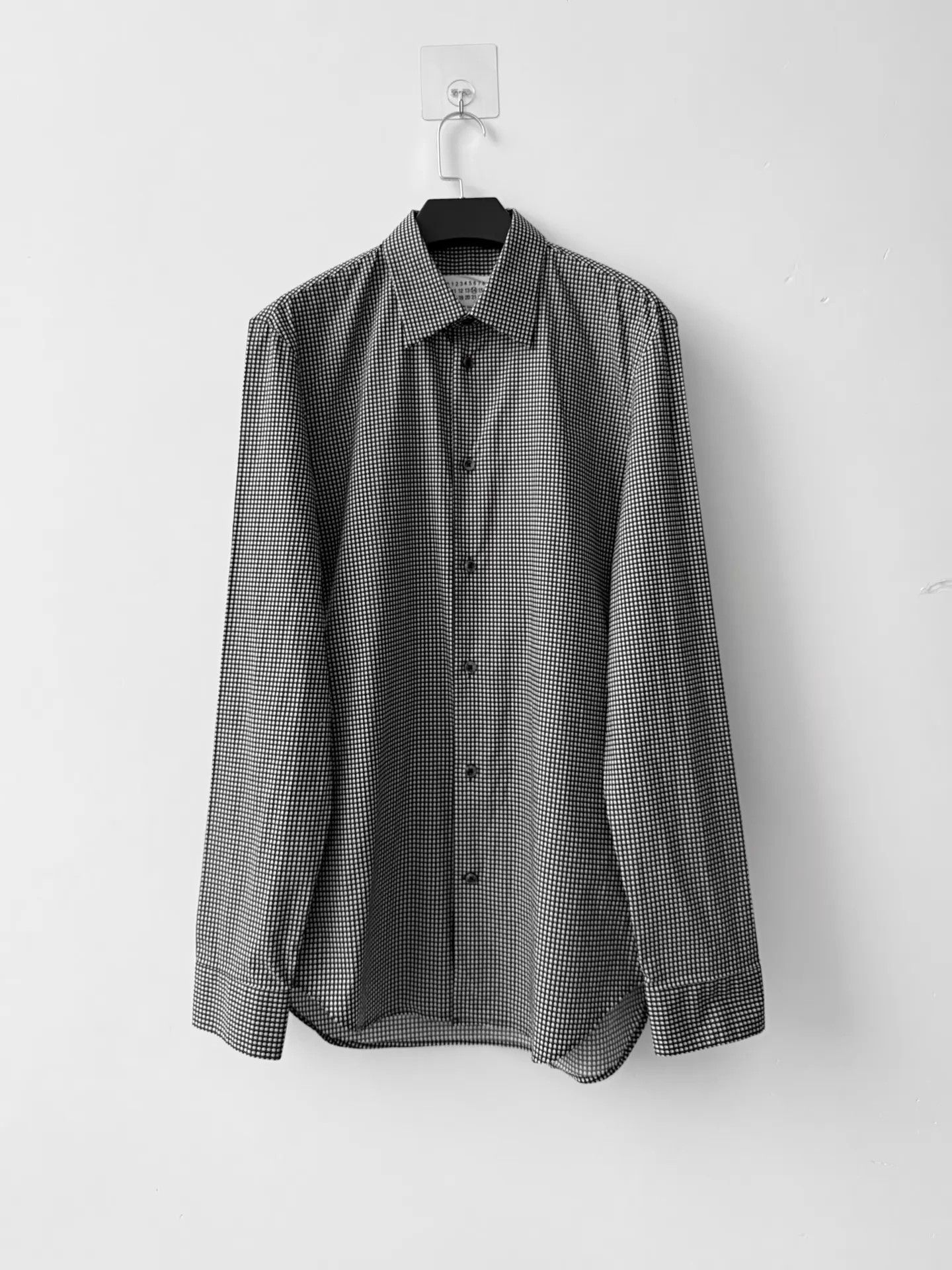 Other MMM F/W15 Solid Textured Shirt Black & White 48 Size US M / EU 48-50 / 2 - 1 Thumbnail