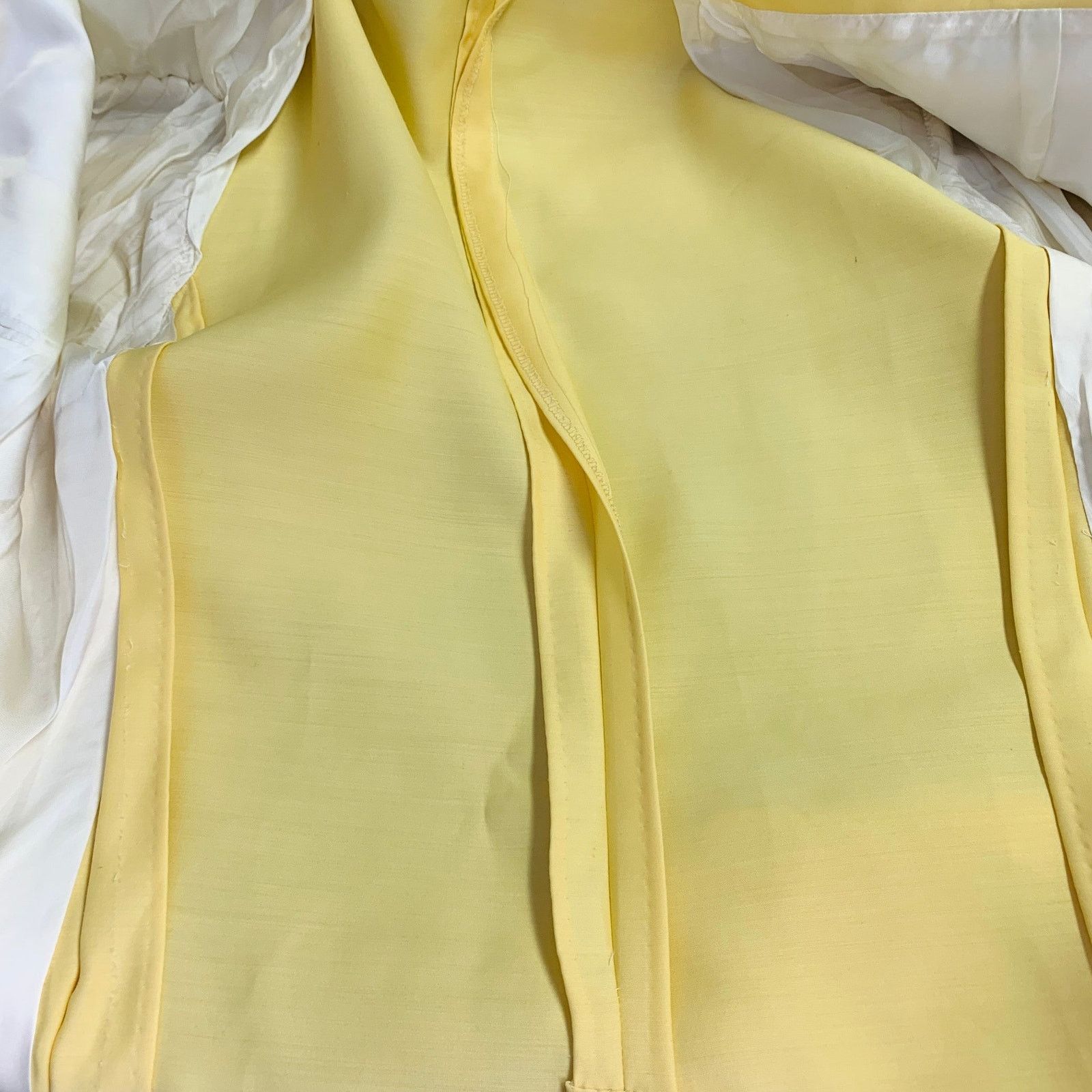 Lanvin LANVIN Size 42 Yellow Wool Silk Notch Lapel Sport Coat Size 42R - 10 Thumbnail