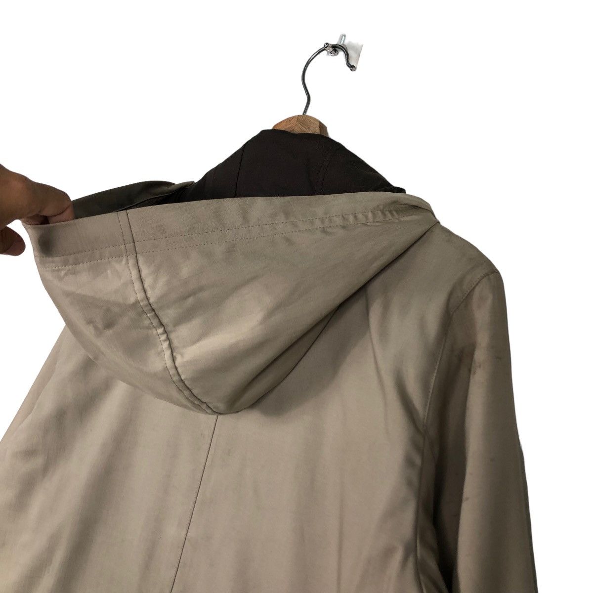 Japanese Brand 🔥Double Layer Hoodie Jacket Biker Aquascutum Of London Size US M / EU 48-50 / 2 - 9 Thumbnail