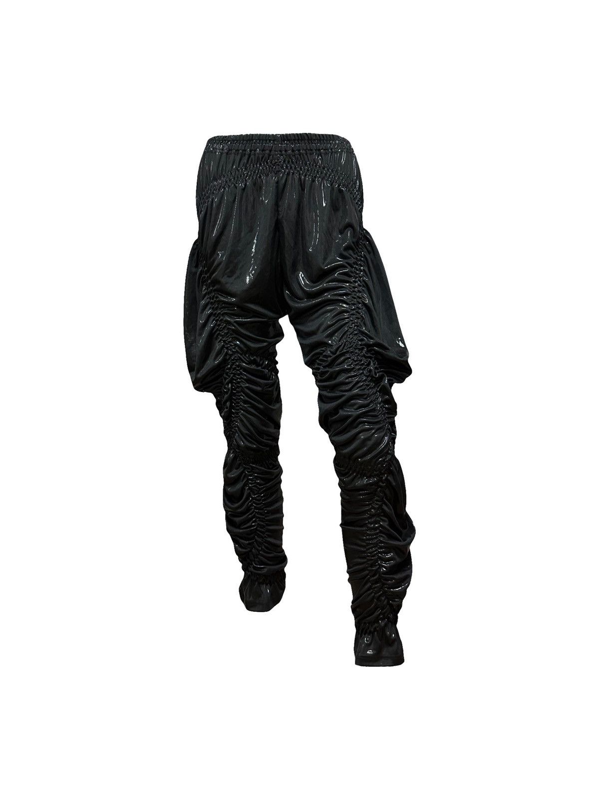 image of Issey Miyake Fall Winter 2010 Jodhpurs Pants in Black, Women's (Size 26)