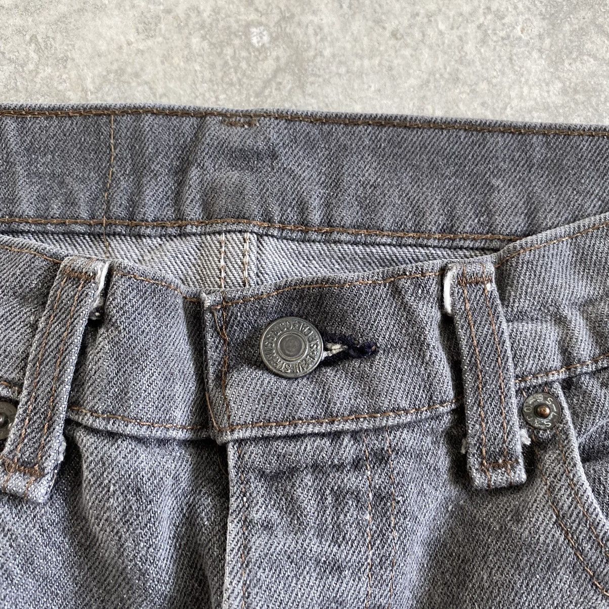 Levi's Size 30x33 Vintage Late 80’s Levis 505 Faded Ash Grey Jeans Size US 30 / EU 46 - 10 Thumbnail