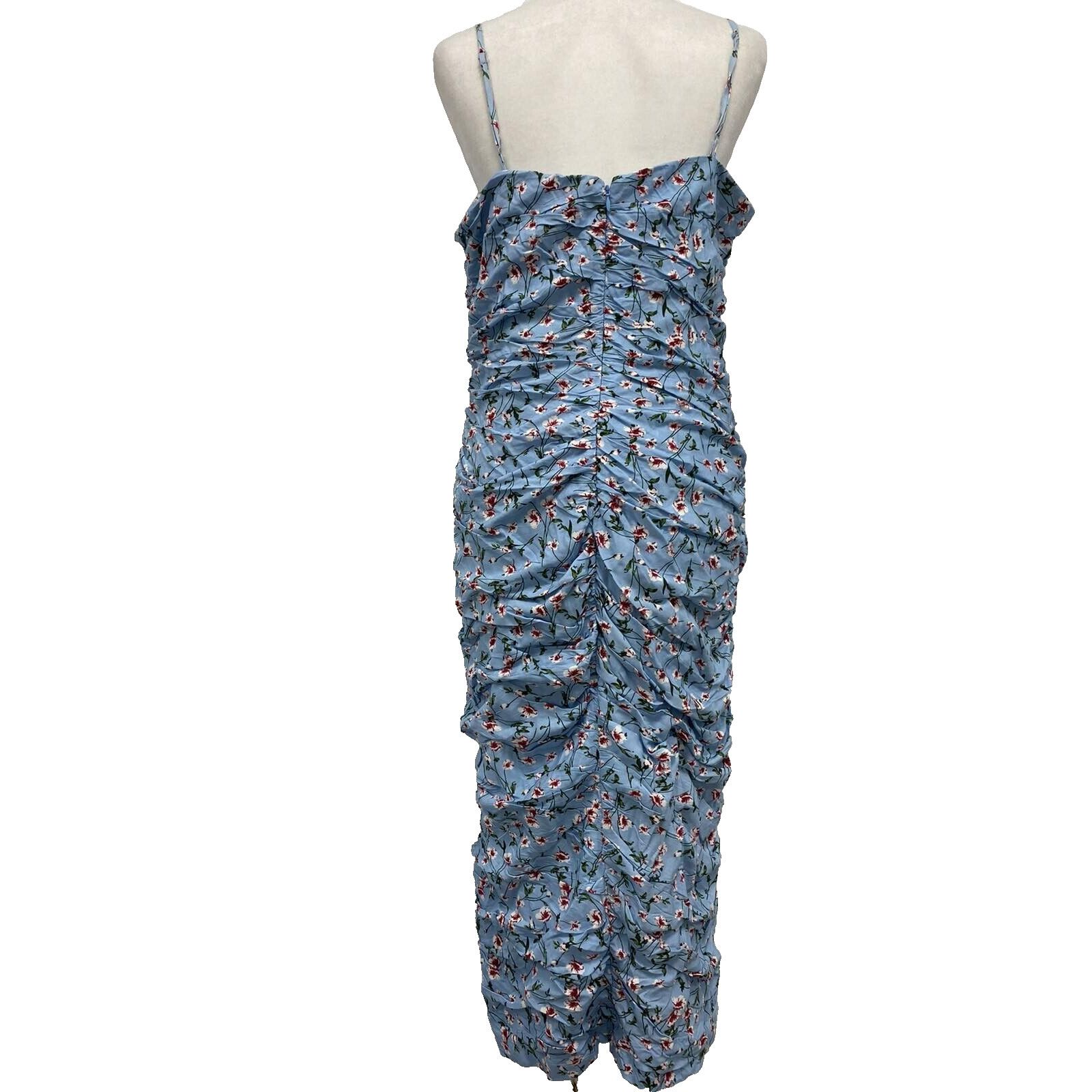 Barbour BARDOT prom Blue Adjustable Square Neck Cocktail XL A000496 Size XL / US 12-14 / IT 48-50 - 4 Thumbnail