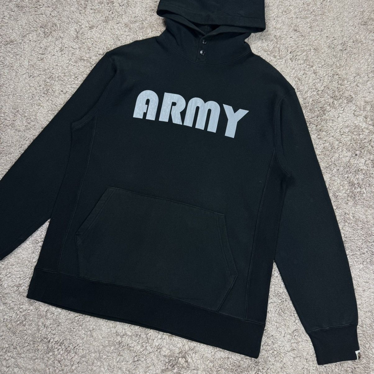 Bape Vintage Bape ARMY Hoodie Sweatshirt Size US L / EU 52-54 / 3 - 4 Thumbnail