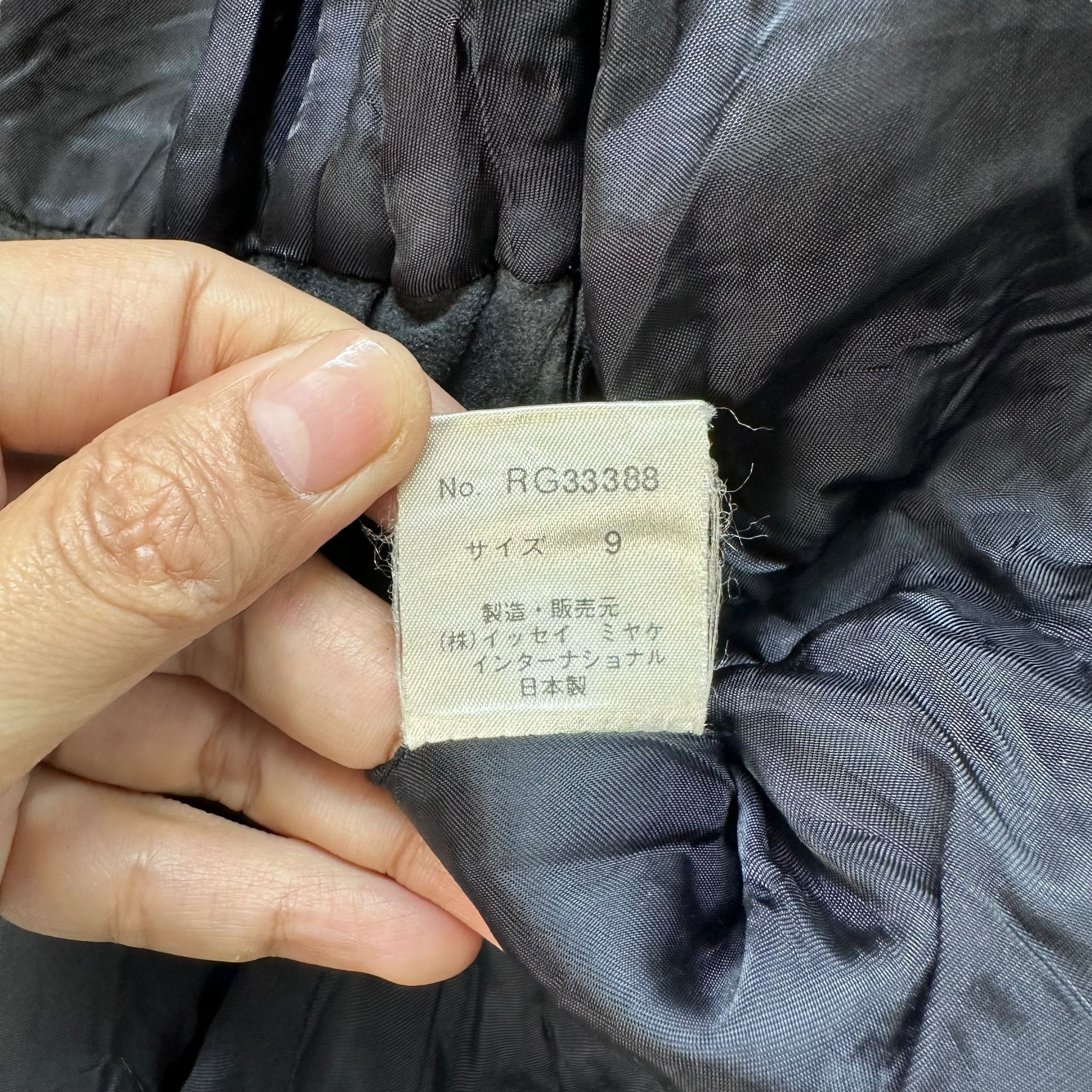 Issey Miyake 80's Issey Miyake IS Iconic Label Blazer Jacket #A1-0019 Size M / US 6-8 / IT 42-44 - 9 Thumbnail
