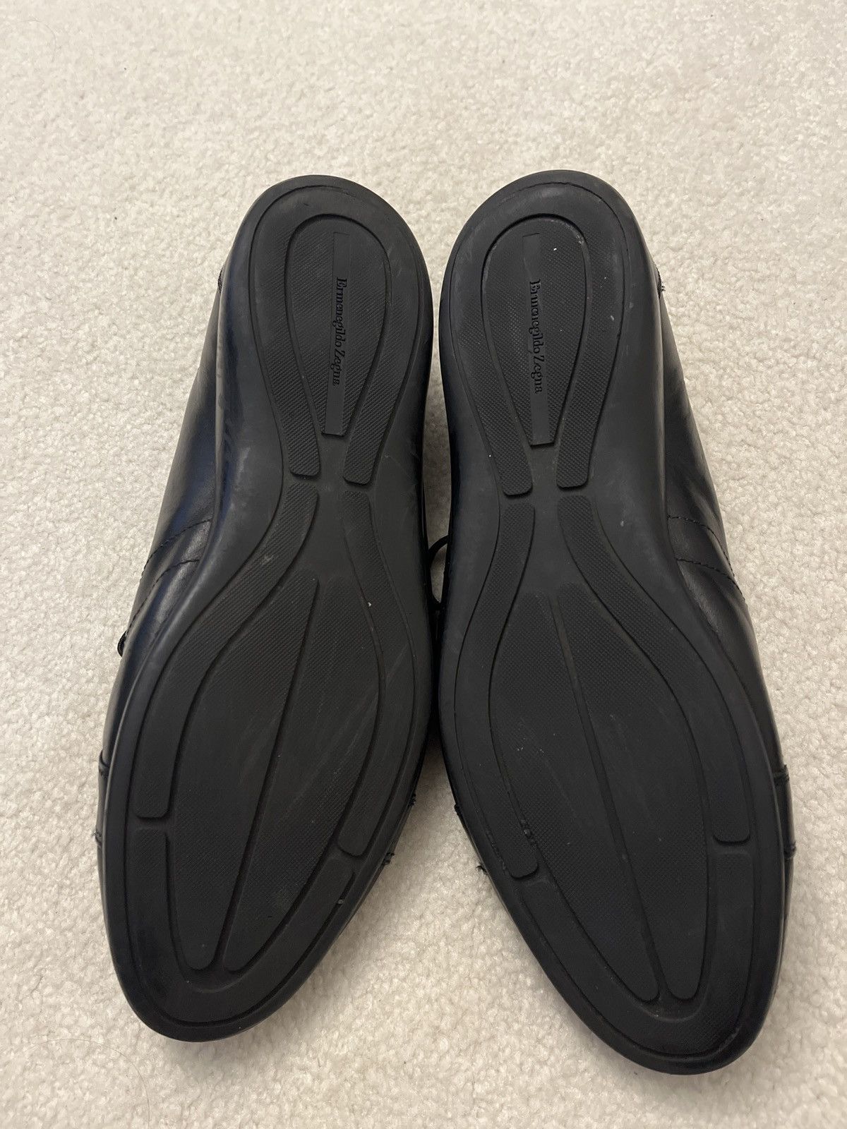 Ermenegildo Zegna Zegna | Mens Loafers, black, all leather. Size US 10.5 / EU 43-44 - 4 Thumbnail