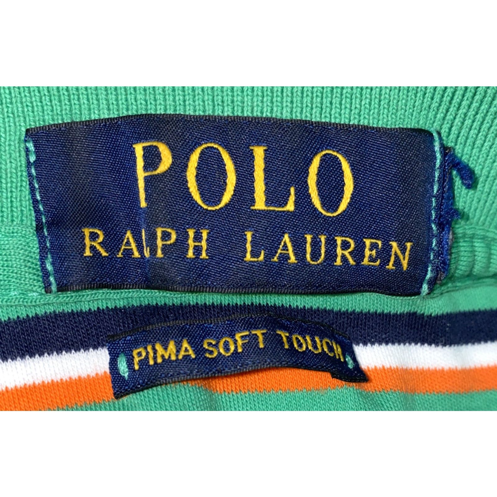 Polo Ralph Lauren Polo Ralph Lauren Polo Shirt Mens Striped Golf Pima Soft Touch Button-Up Short Sleeve L Multicolor Mens Size US L / EU 52-54 / 3 - 6 Thumbnail