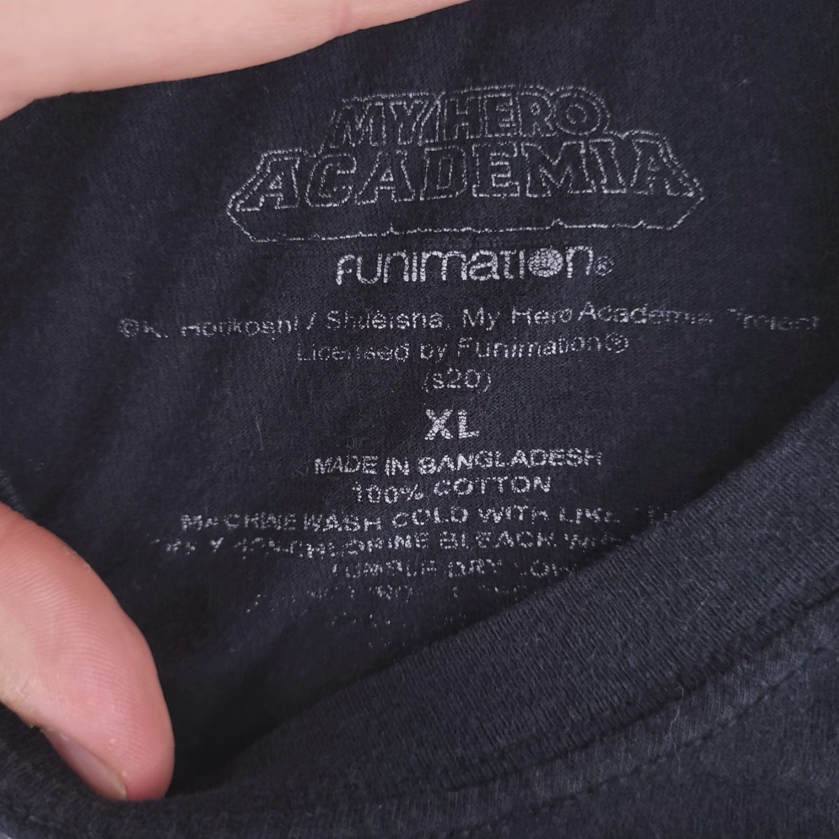 Toga Funimation Shirt Mens Large Black My Hero Academia Himiko Toga Shirt Mens L Black Hero 90s? Size US L / EU 52-54 / 3 - 4 Thumbnail