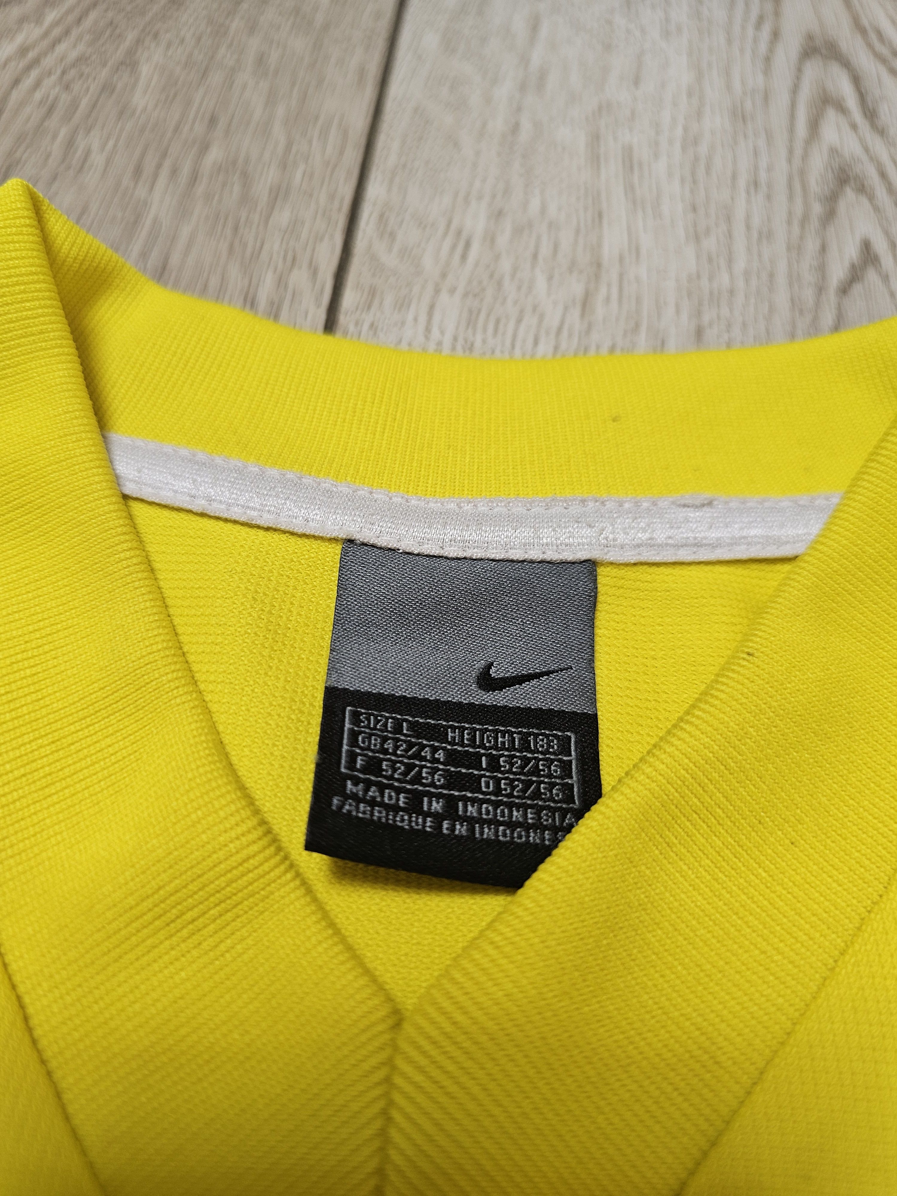 Nike × Vintage NIKE VINTAGE SHIRT JERSEY Y2K 90s CENTRAL LOGO JERSEY Size US L / EU 52-54 / 3 - 6 Thumbnail