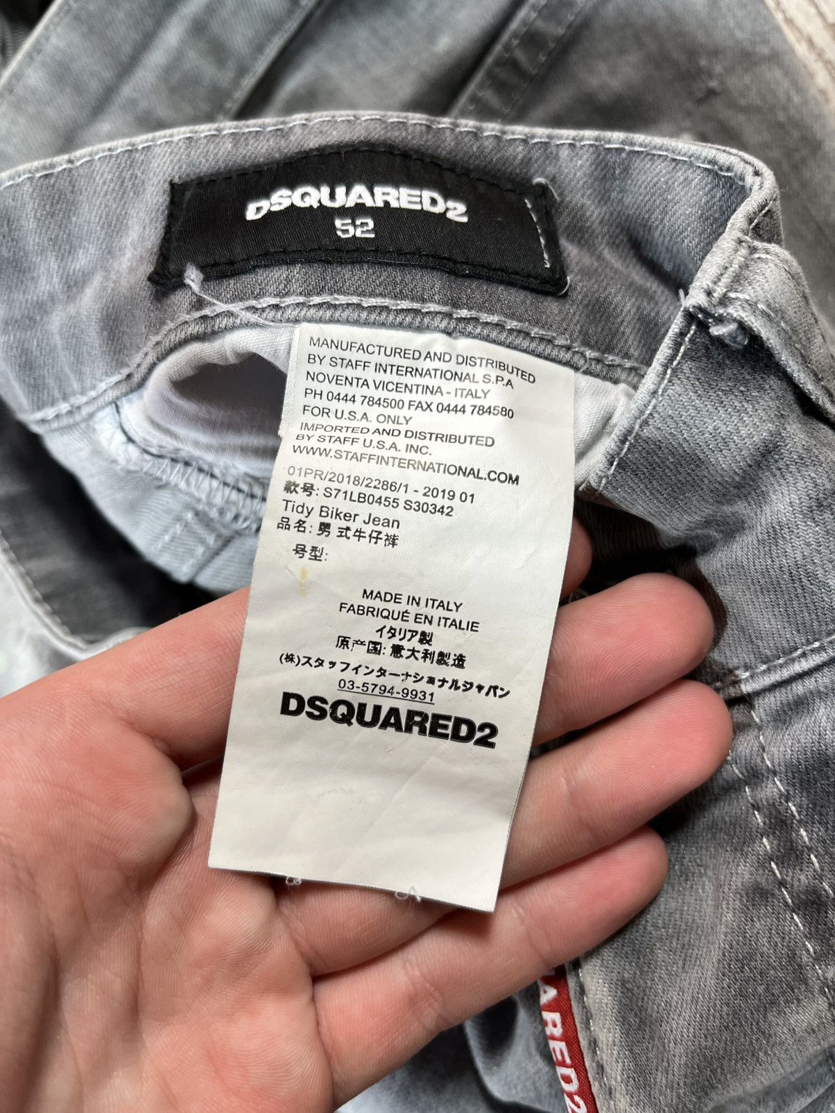Dsquared2 Dsquared2 Distressed Denim Pants Size US 36 / EU 52 - 11 Thumbnail