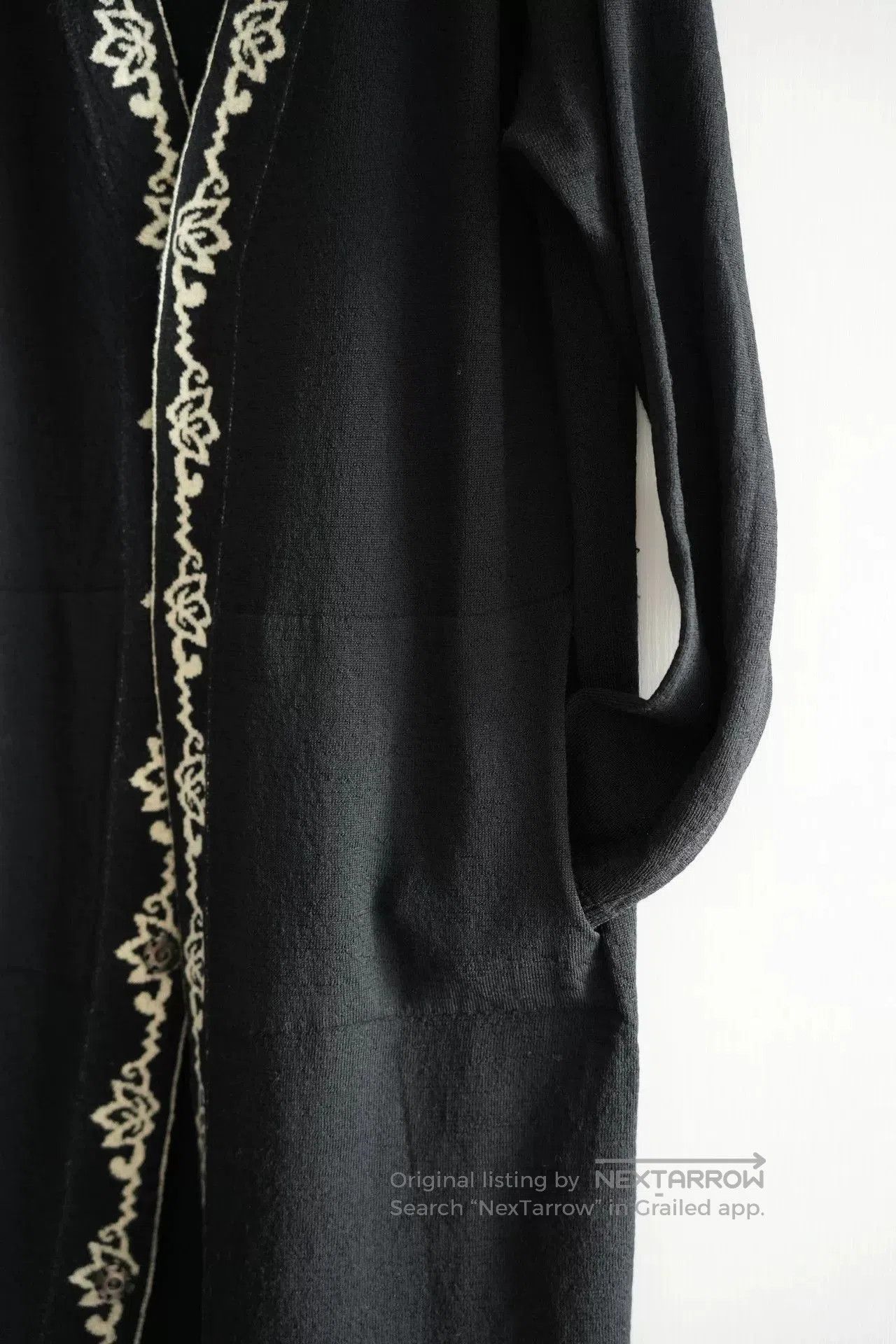 Yohji Yamamoto Yohji Yamamoto Black Wool Cardigan. Size US M / EU 48-50 / 2 - 4 Thumbnail