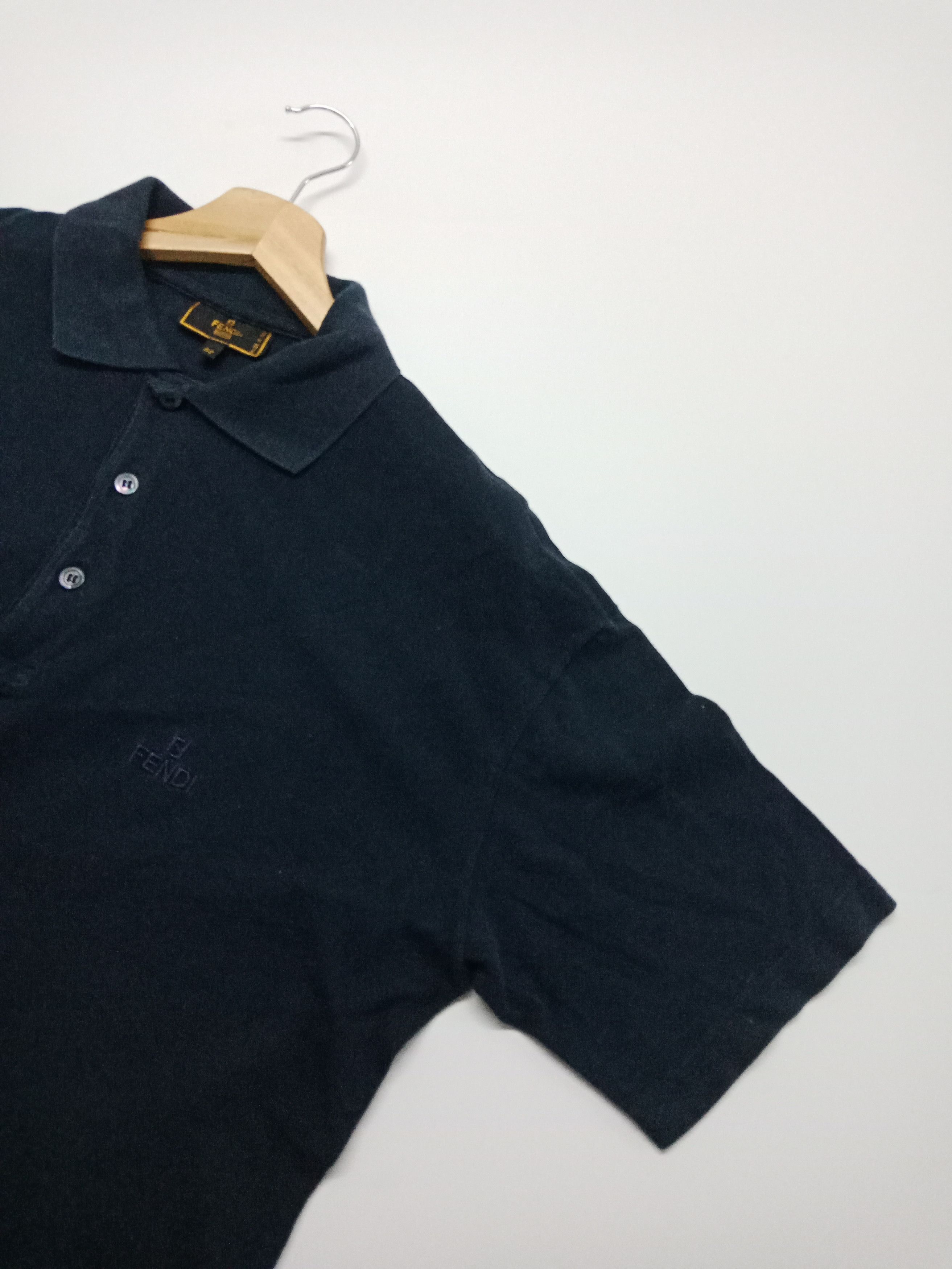 Fendi Fendi Embroid Polo #D Size US L / EU 52-54 / 3 - 3 Thumbnail