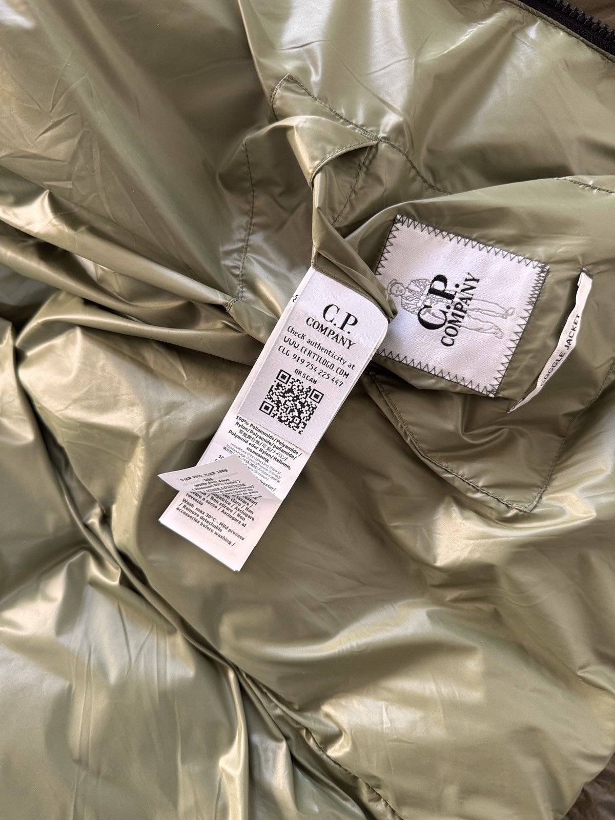 C.P. Company C.P. Company DD Shell Padded Goggle Utility Jacket Size US M / EU 48-50 / 2 - 9 Thumbnail