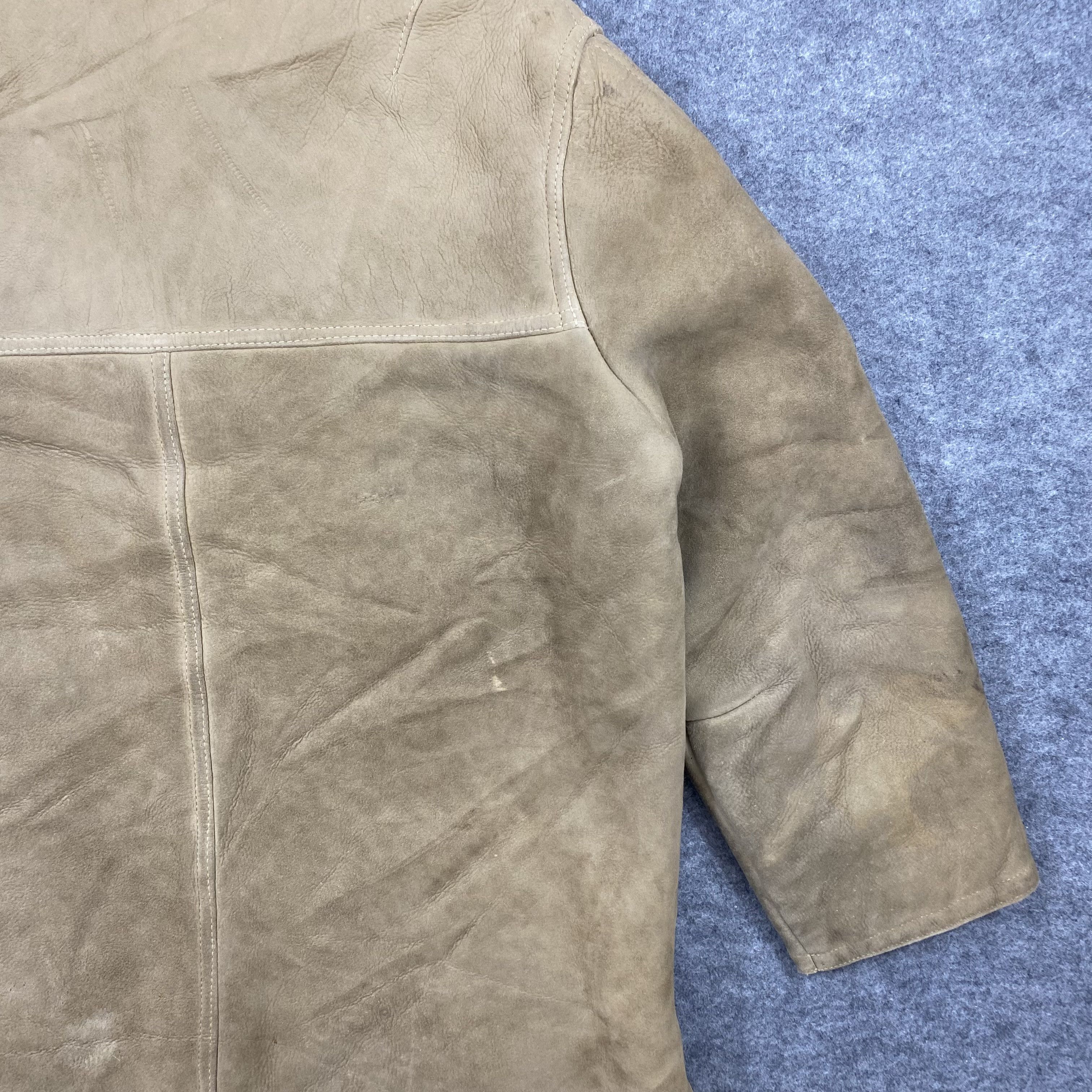 Abercrombie & Fitch VINTAGE 80s ABERCROMBIE & FITCH LEATHER JACKET-J641 Size US L / EU 52-54 / 3 - 9 Thumbnail