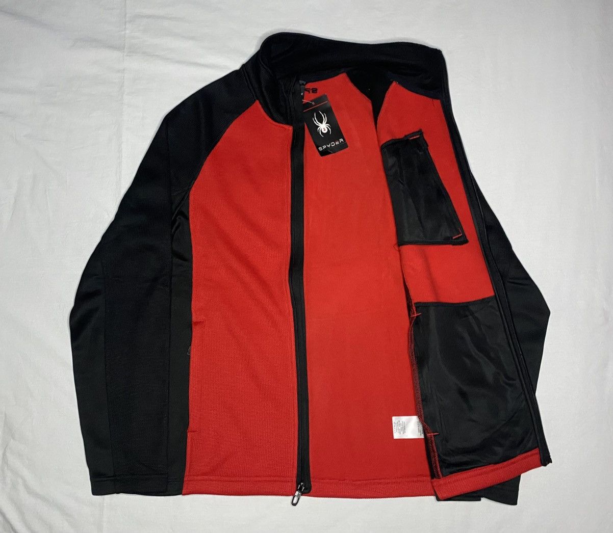 Spyder Spyder Men's Raider 2.0 Full Zip Jacket Red Medium NWT Size US M / EU 48-50 / 2 - 4 Thumbnail