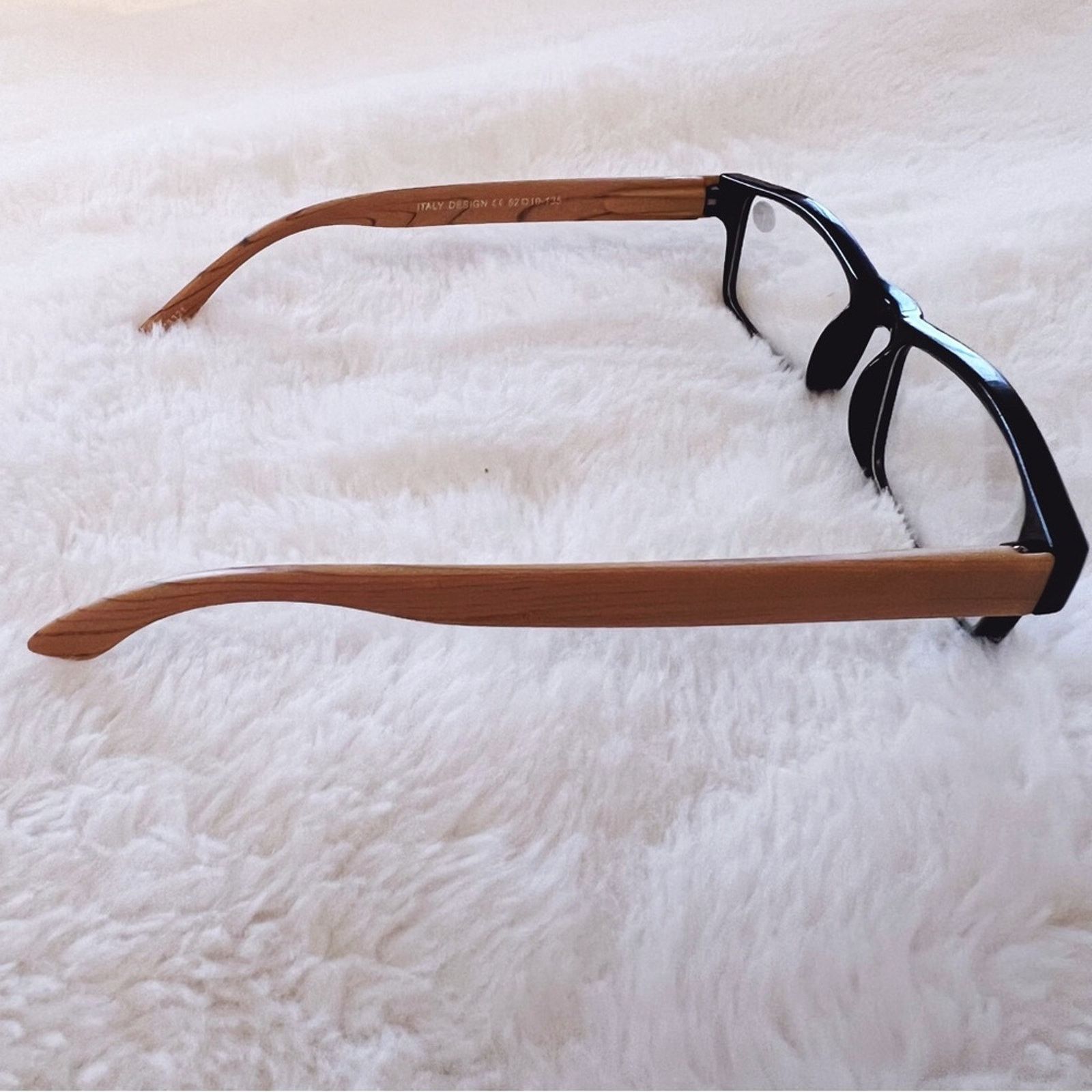 Other Reid Black & Dark Wood Reader Glasses Size ONE SIZE - 8 Thumbnail
