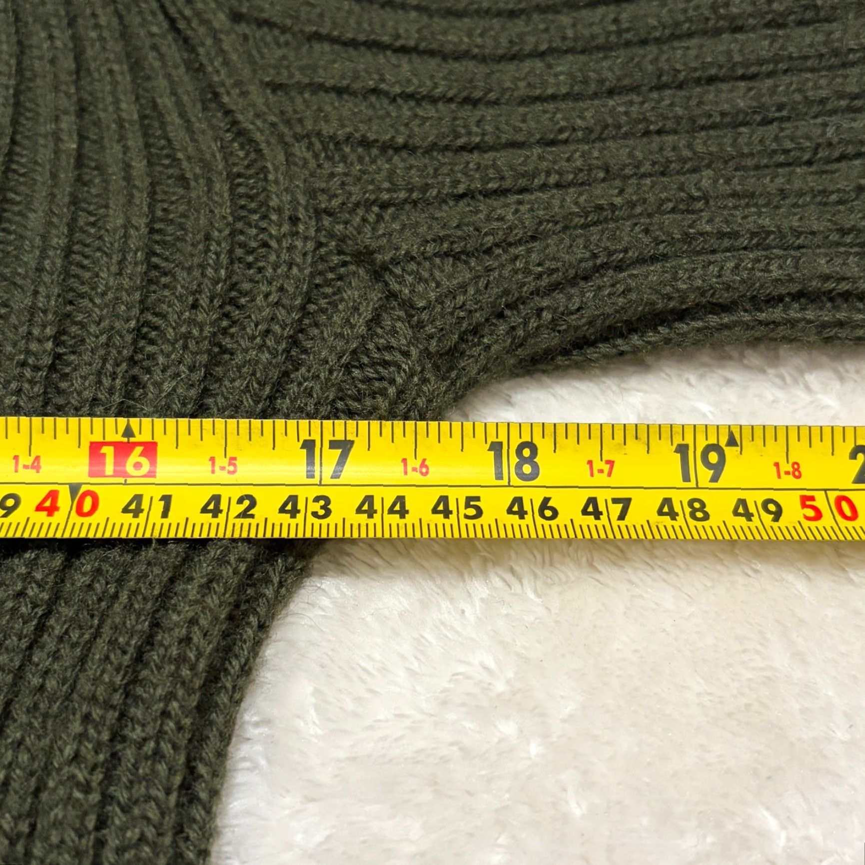 Commando VINTAGE DSPC Sweater Mens 38 Small Green 100% Wool Service Valor US Military Commando Size US S / EU 44-46 / 1 - 7 Thumbnail