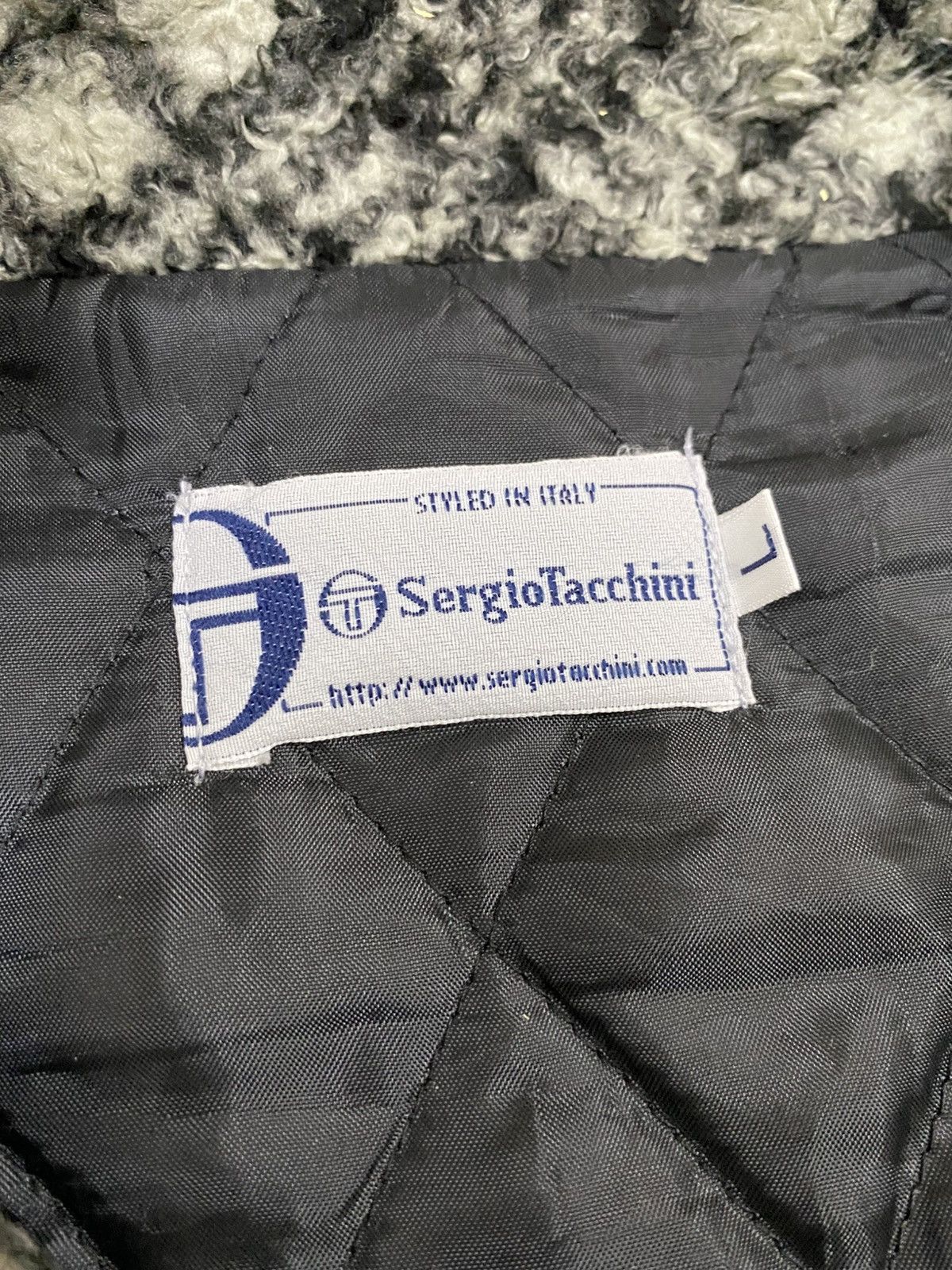 Sergio Tacchini Vtg Sergio Tacchini Fleece Jacket Size US L / EU 52-54 / 3 - 11 Thumbnail