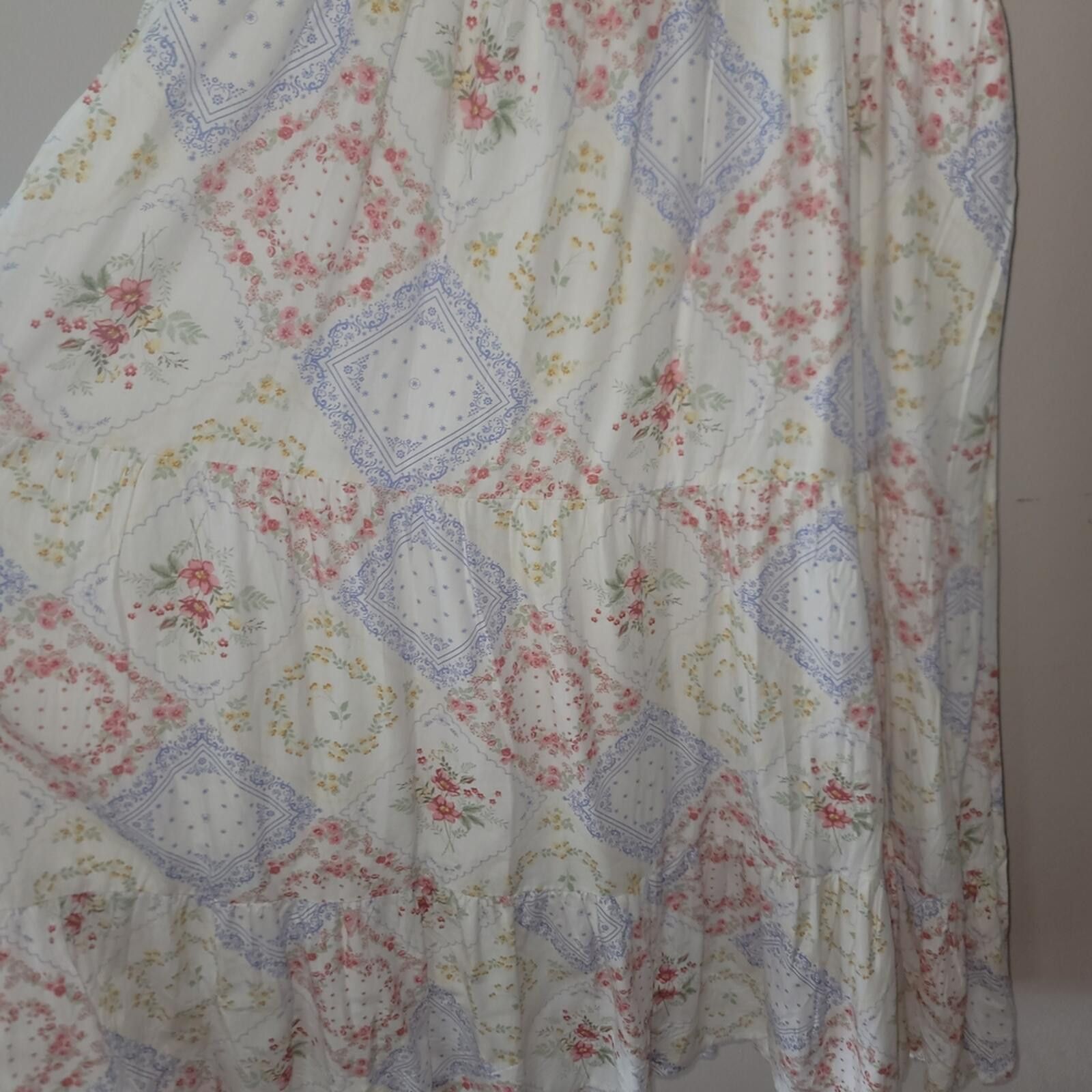 Other Arizona Jean Company Floral Patchwork Dress - Multicolor NWT Size XXL / US 16-18 / IT 52-54 - 8 Thumbnail