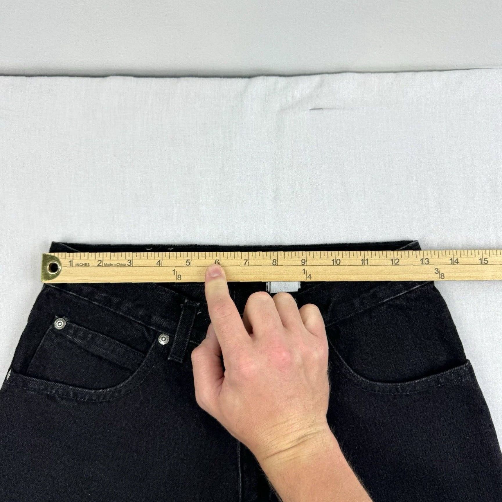 Vintage VINTAGE Aéropostale Jeans Women Regular 28 29 Black High Rise USA Made Mom Jeans Womens Jeans Size 28" / US 6 / IT 42 - 6 Thumbnail