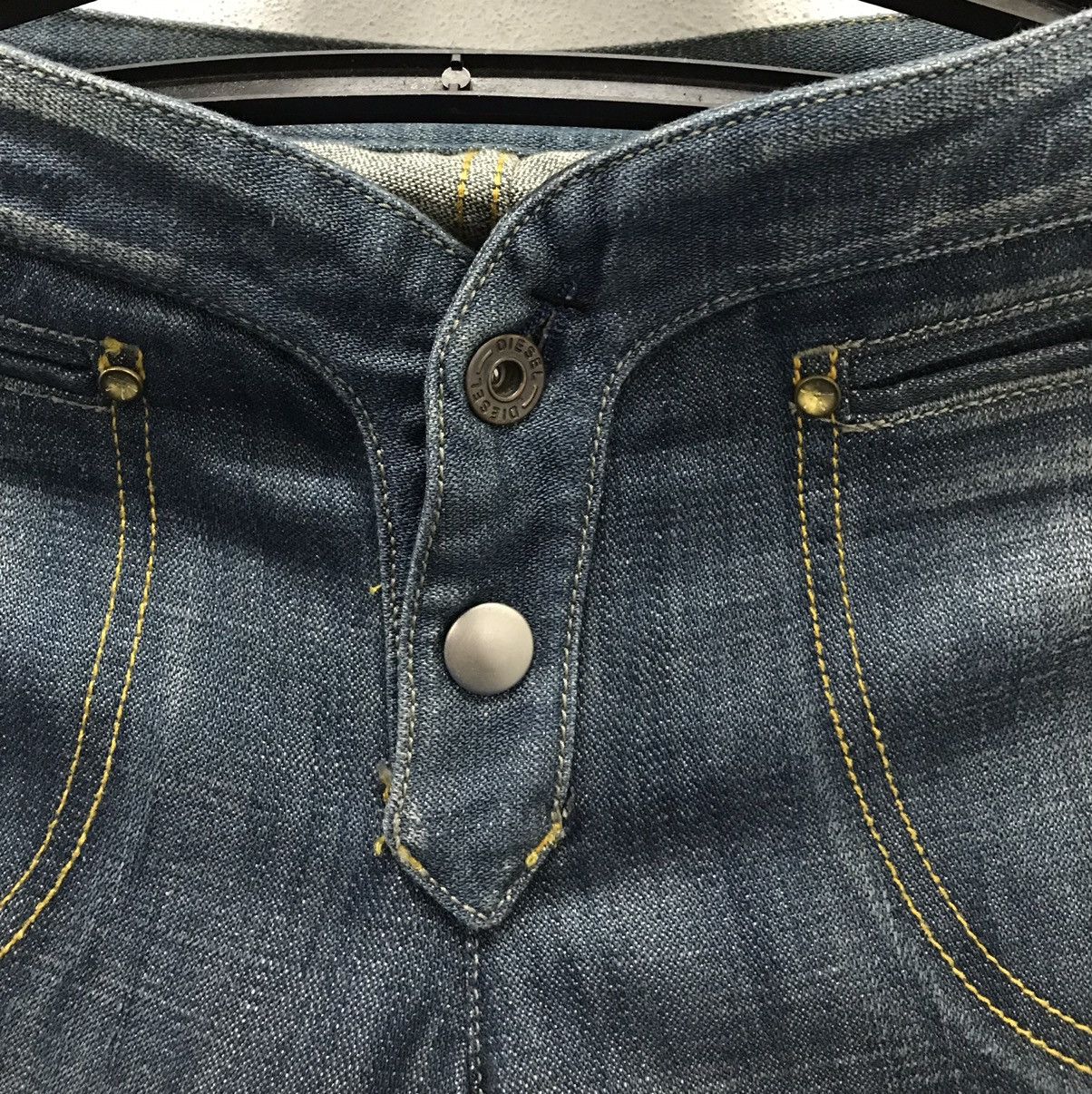 Diesel × Vintage Vintage Diesel Only The Brave Made In Romania Denim Pants Size US 29 - 11 Thumbnail