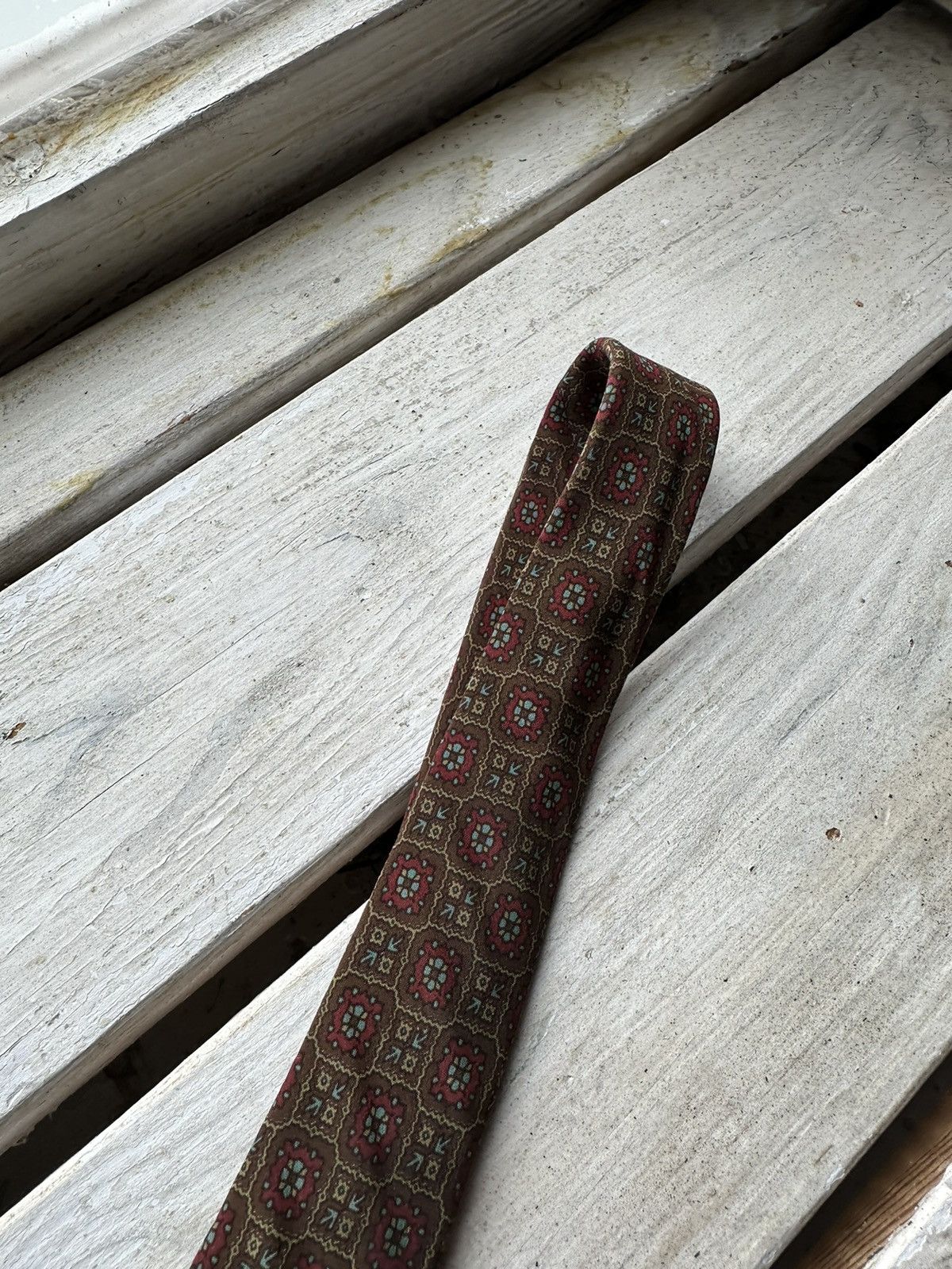 Designer × Yves Saint Laurent GRAIL🚨 Yves Saint Laurent YSL tie 80s vintage old money Size ONE SIZE - 11 Thumbnail