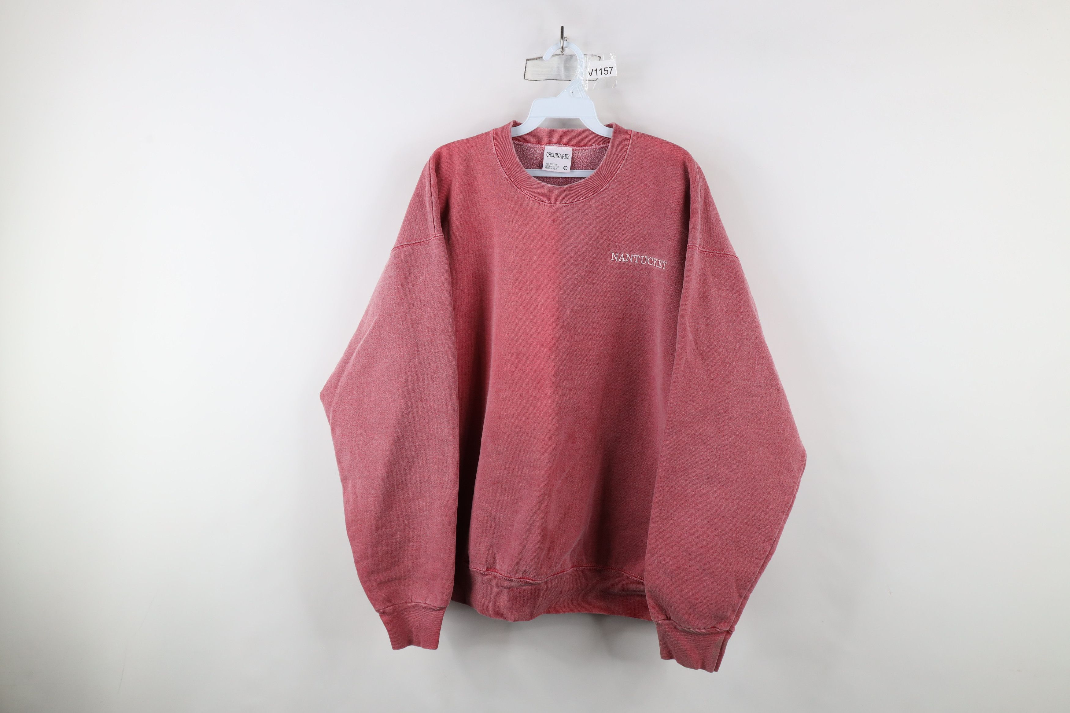 Vintage Vintage 90s Stonewash Heavyweight Nantucket Sweatshirt USA Size US XL / EU 56 / 4 - 1 Thumbnail