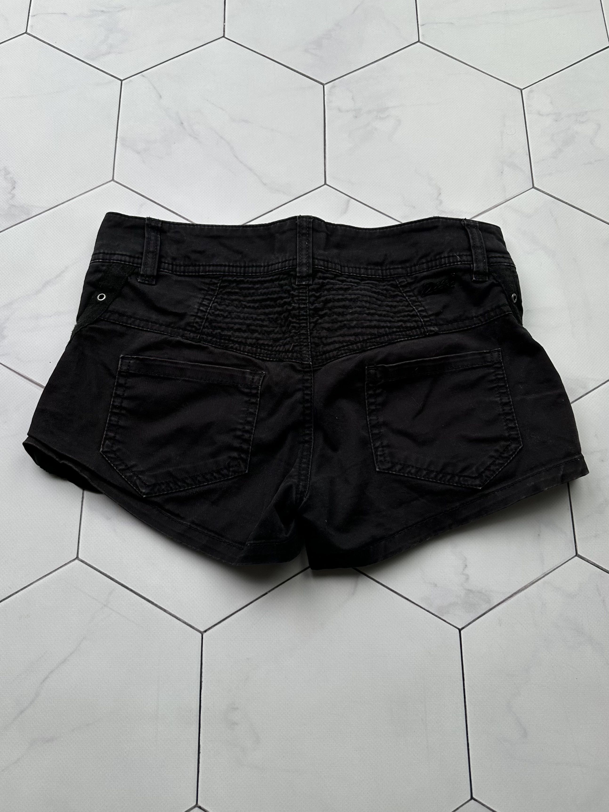 Diesel × Vintage Diesel Vintage Mini Shorts Size 25" / US 0 / IT 36 - 6 Thumbnail