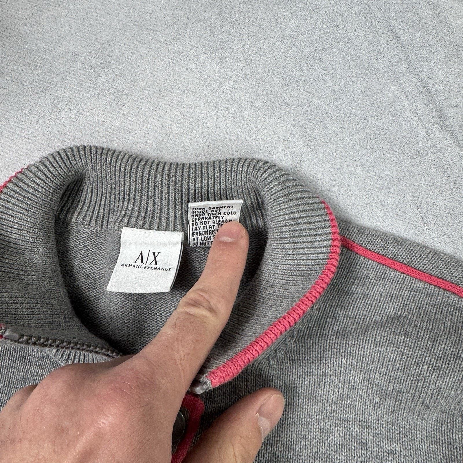Armani Exchange AX Armani Exchange Women Grey Cardigan Size S Cotton Size S / US 4 / IT 40 - 11 Thumbnail