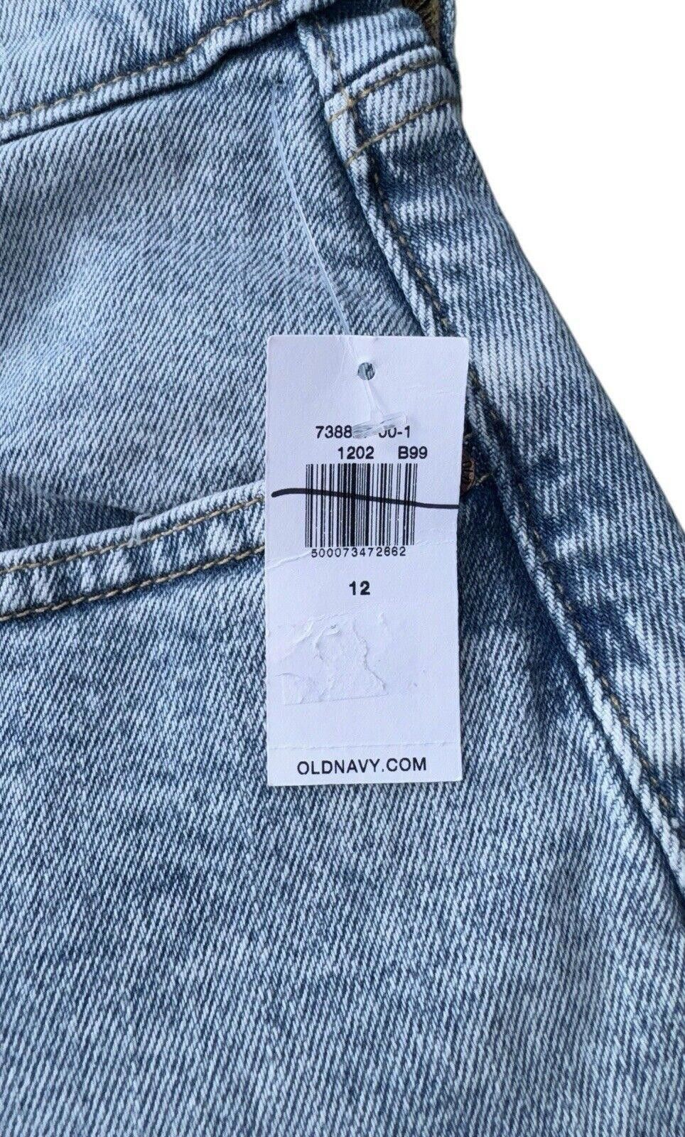 Old Navy Old Navy Womens Curvy Ski High Straight Jeans Sz 12 MSRP $50 Size 34" / US 12 / IT 48 - 5 Thumbnail
