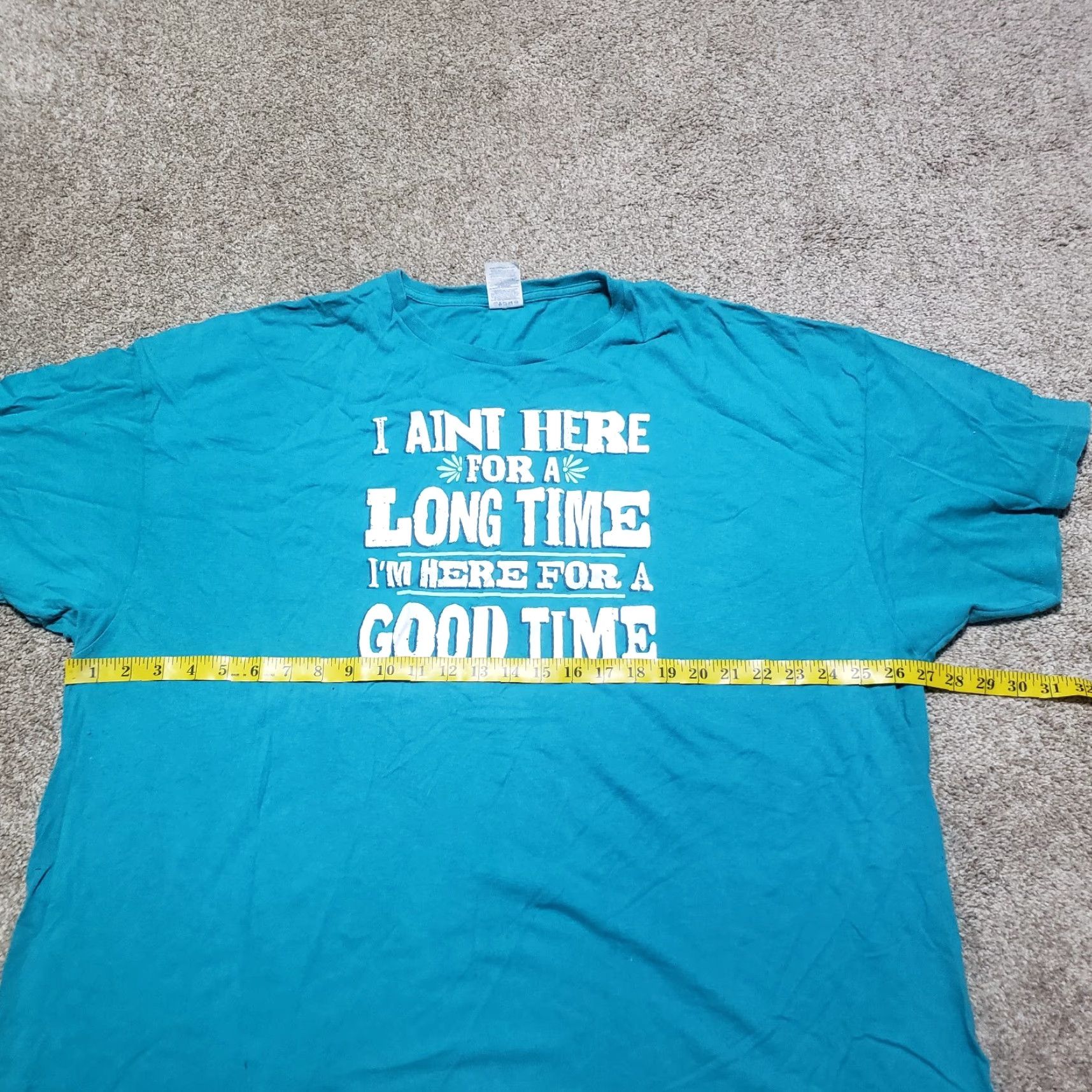 Vintage I Ain’t Here For A Long Time I’m A Good Time George Strait T Shirt Mens 3XL XXXL Size US XXL / EU 58 / 5 - 4 Thumbnail
