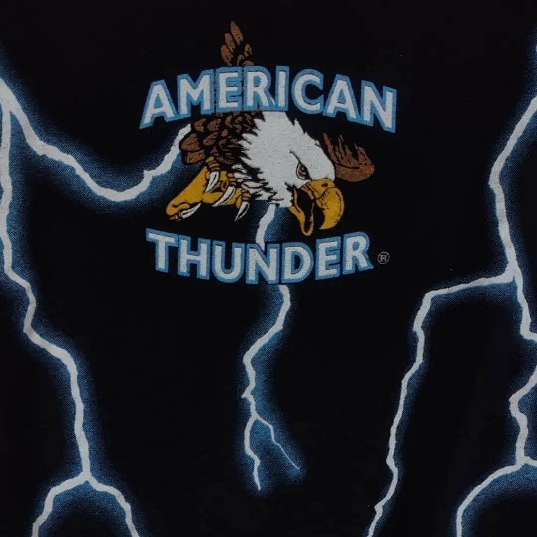Vintage American Thunder "Bull Skull" Vintage Tee Size US L / EU 52-54 / 3 - 9 Thumbnail